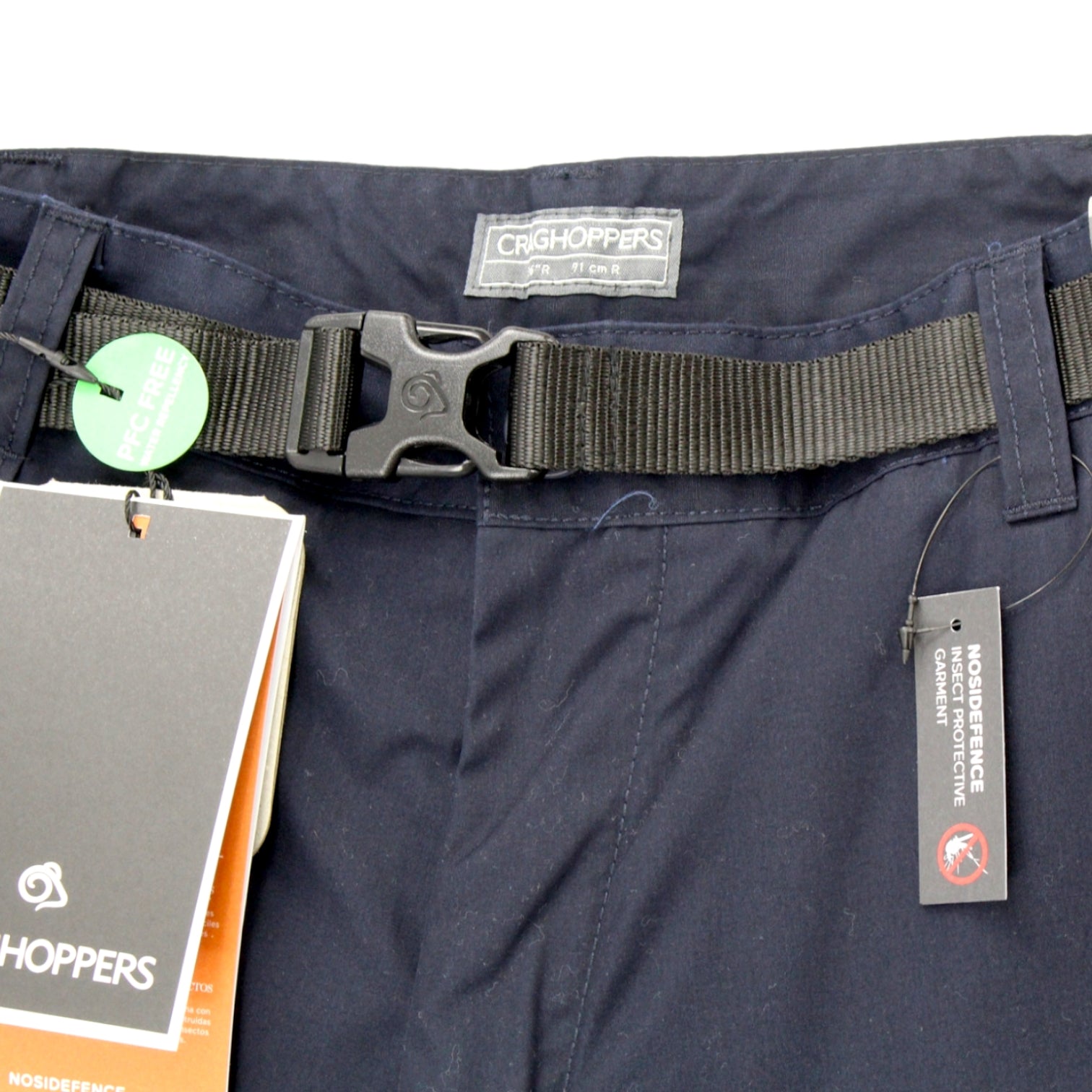 Craghoppers Navy Convertible Trousers