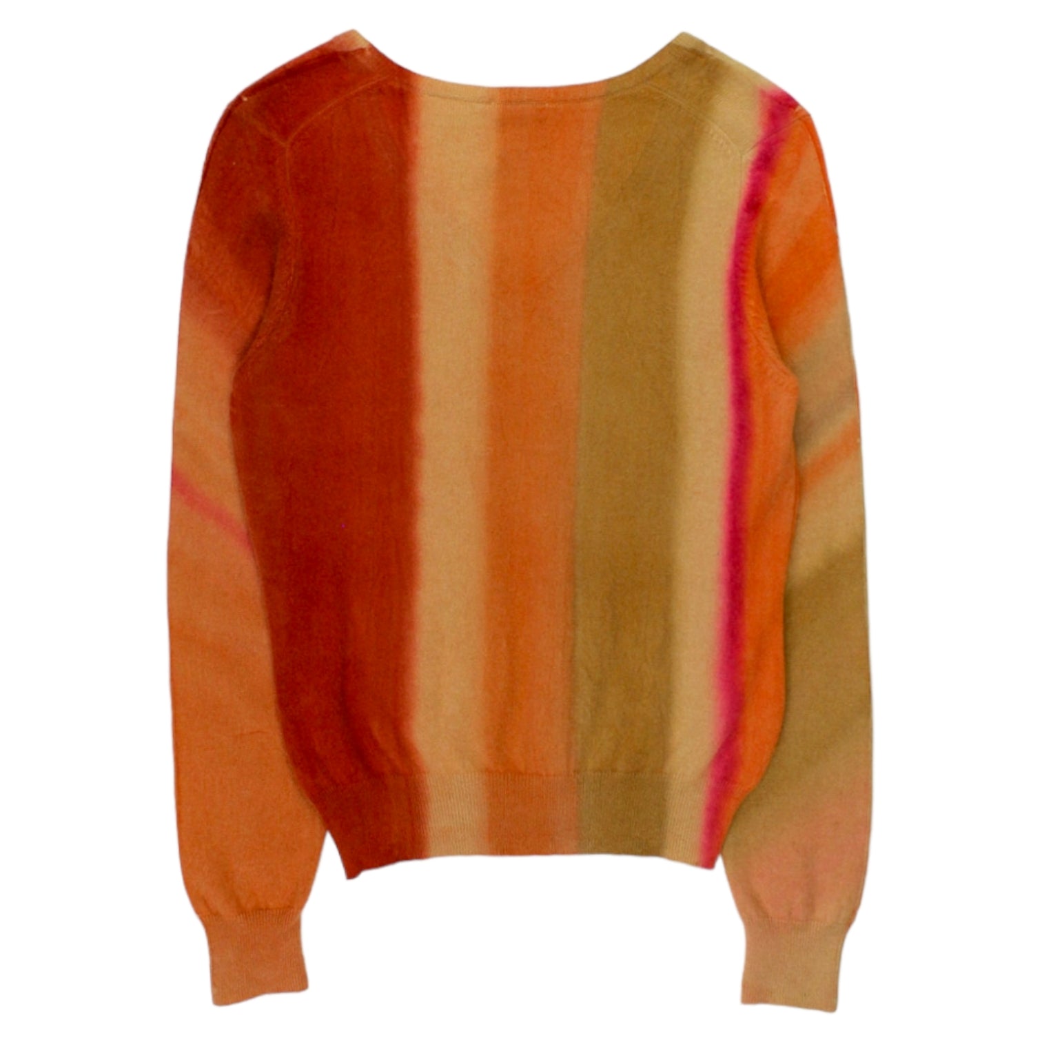 Again & Again X Crisis Orange Cashmere Jumper
