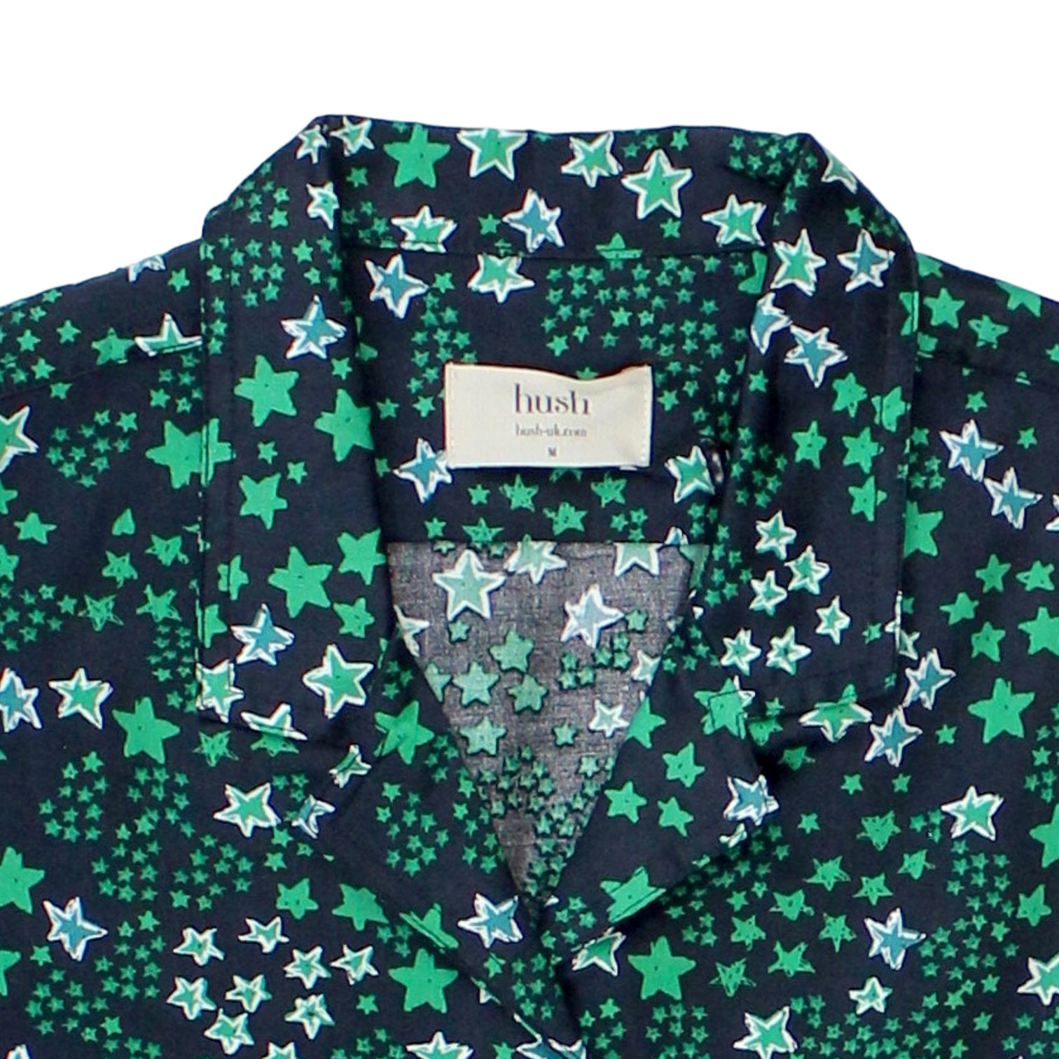 Hush Green Star Cotton Pyjama's