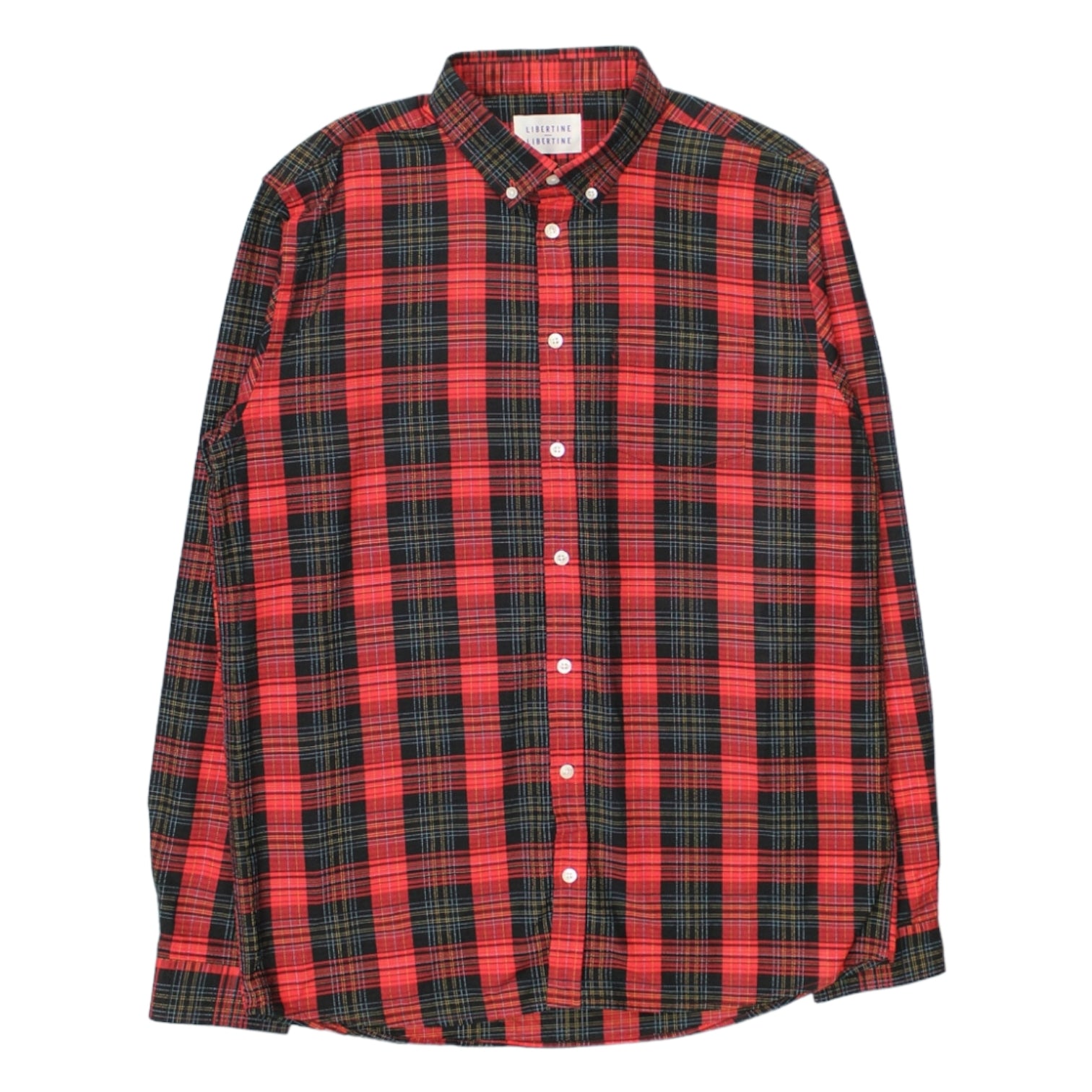 Libertine-Libertine Red Plaid "Hunter" Shirt