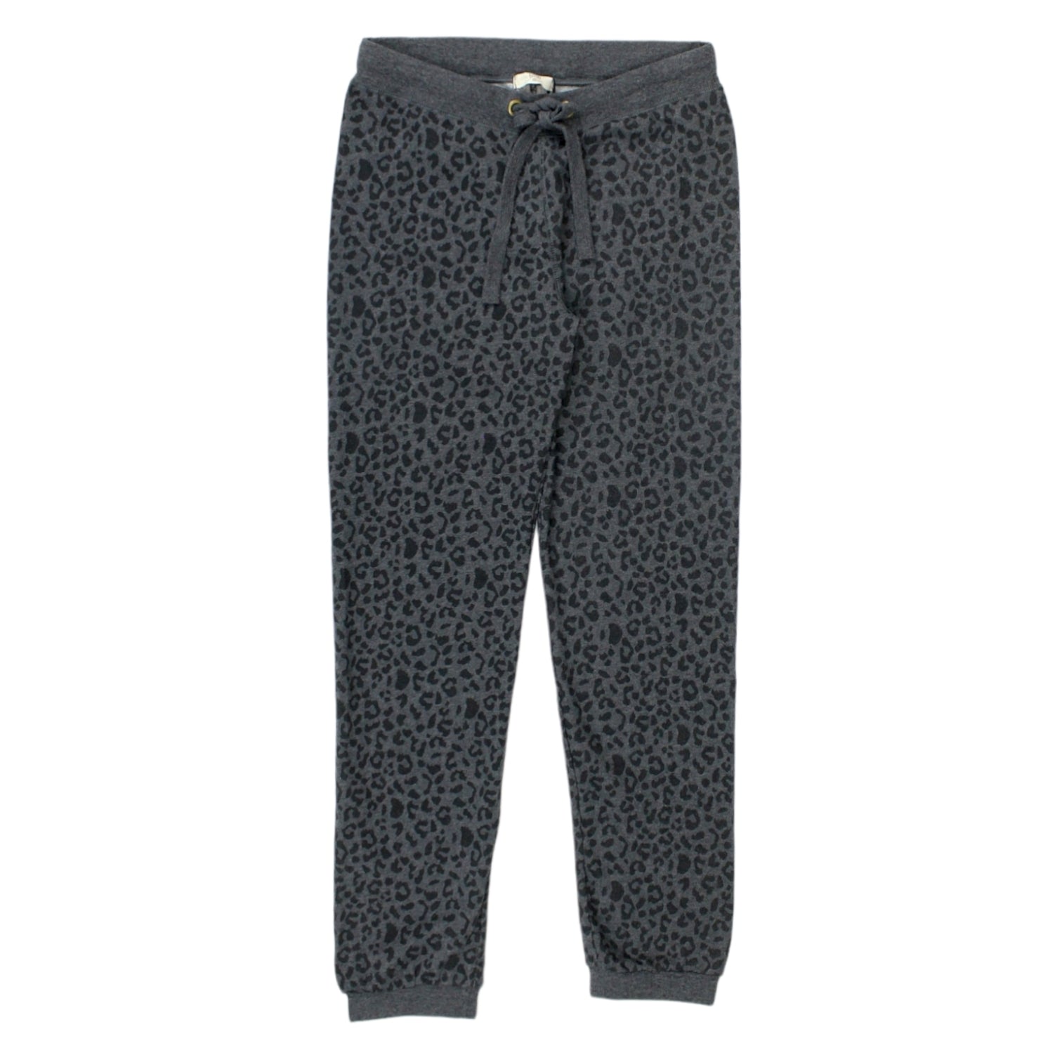 Hush Charcoal Marl Animal Print Joggers