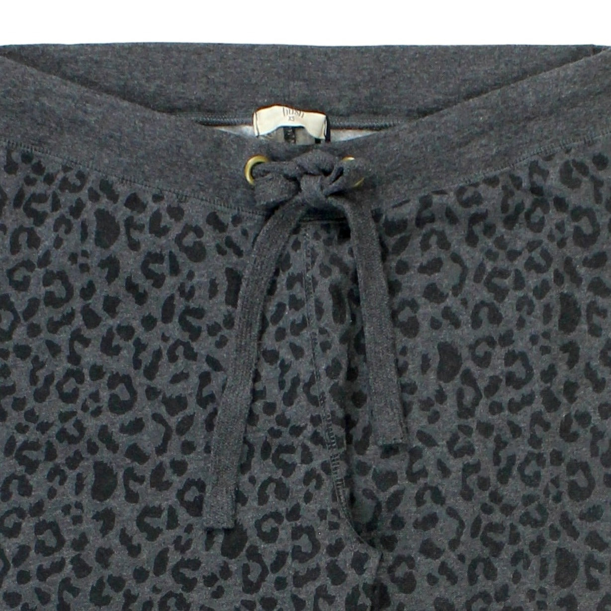 Hush Charcoal Marl Animal Print Joggers