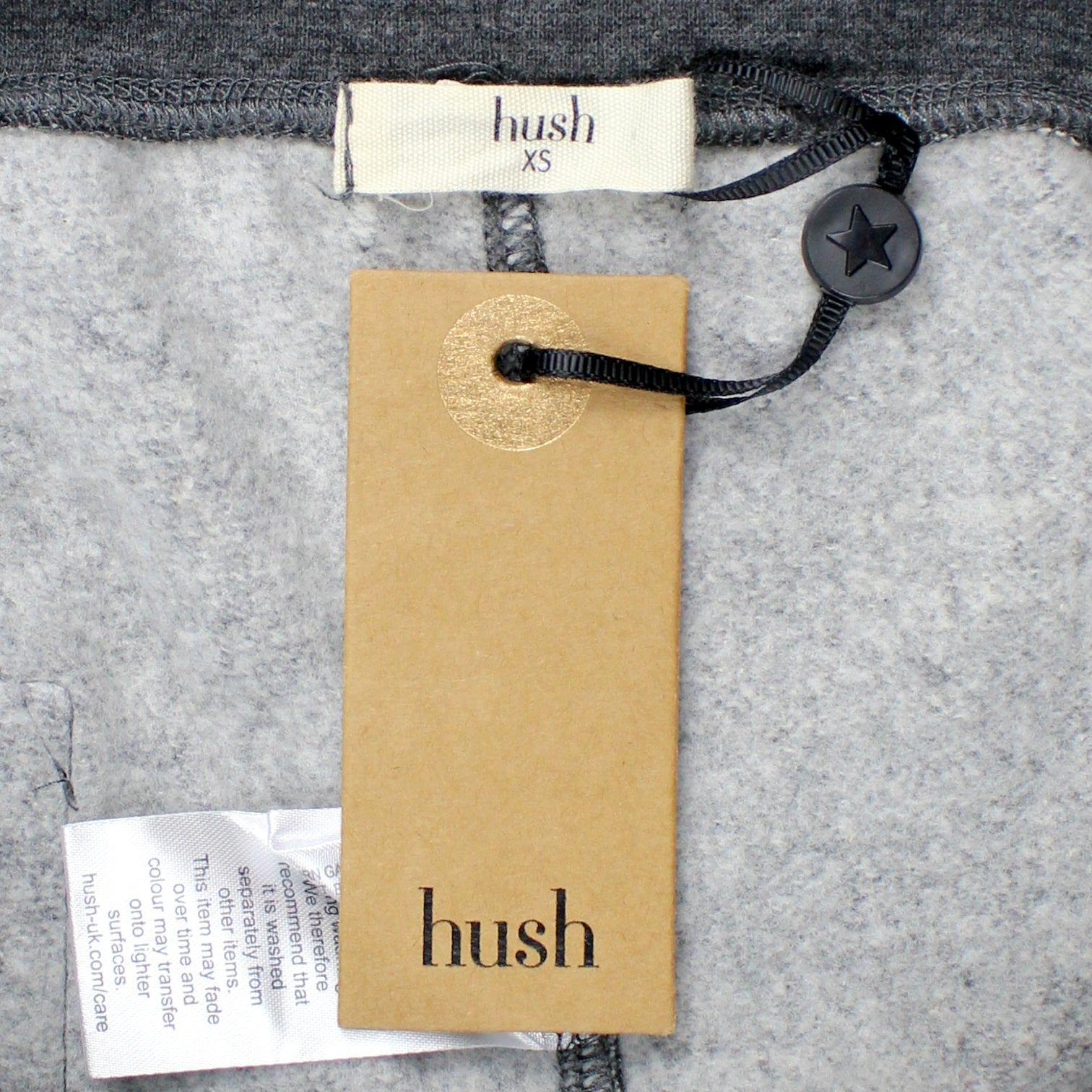 Hush Charcoal Marl Animal Print Joggers