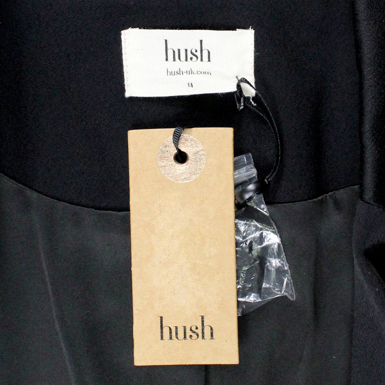 Hush Black Ivana Tux Blazer
