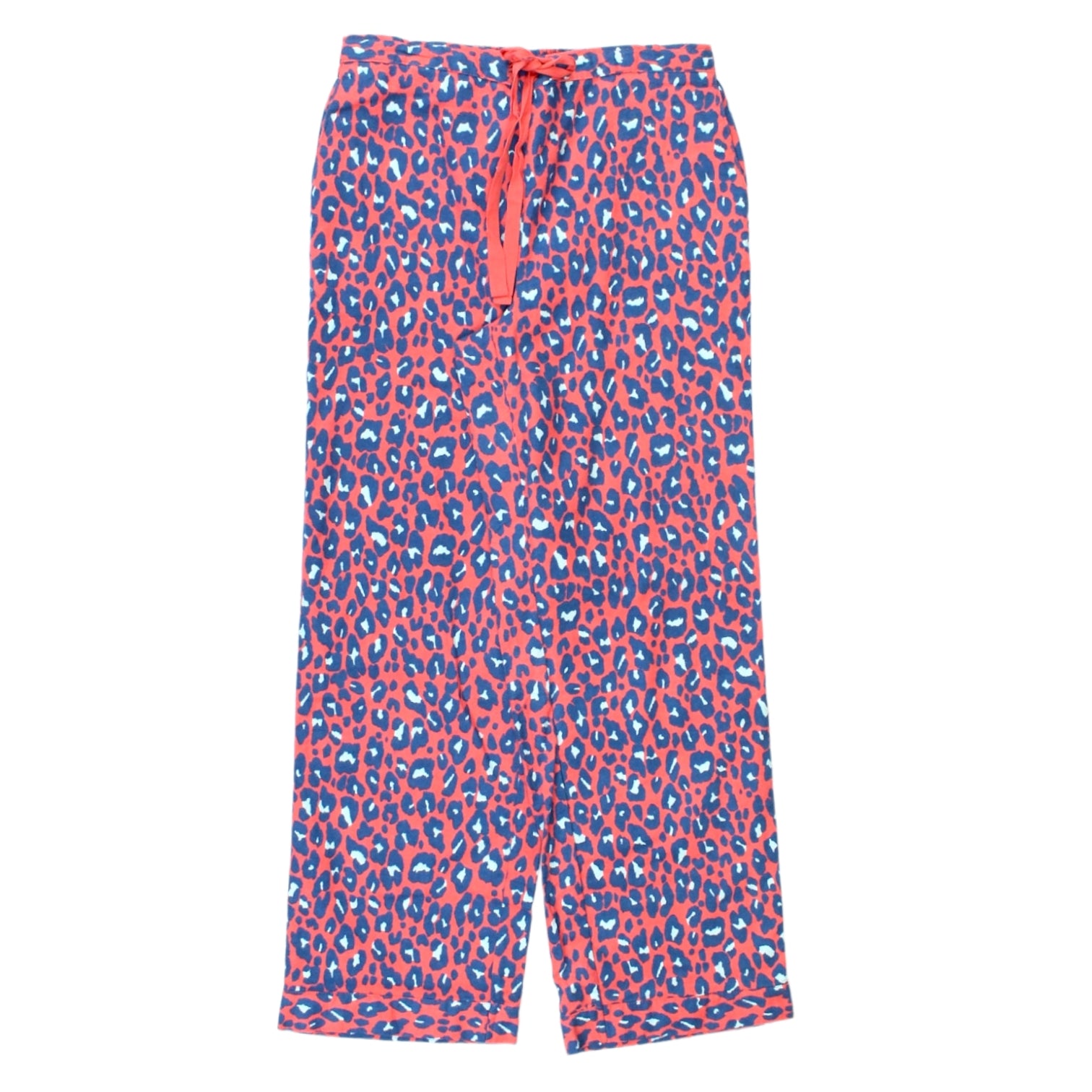 Hush Red Bright Leopard Flannel PJ Trousers