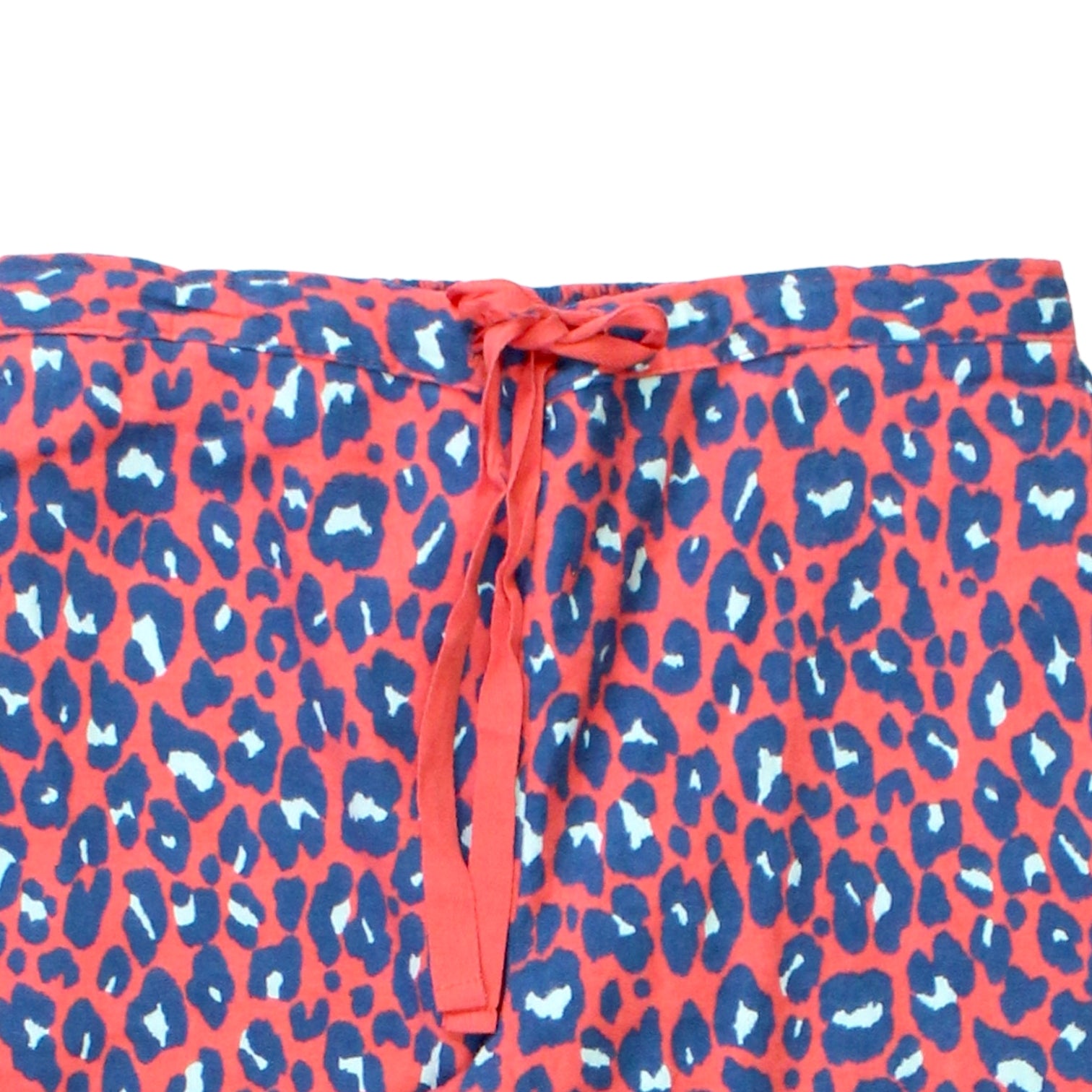Hush Red Bright Leopard Flannel PJ Trousers