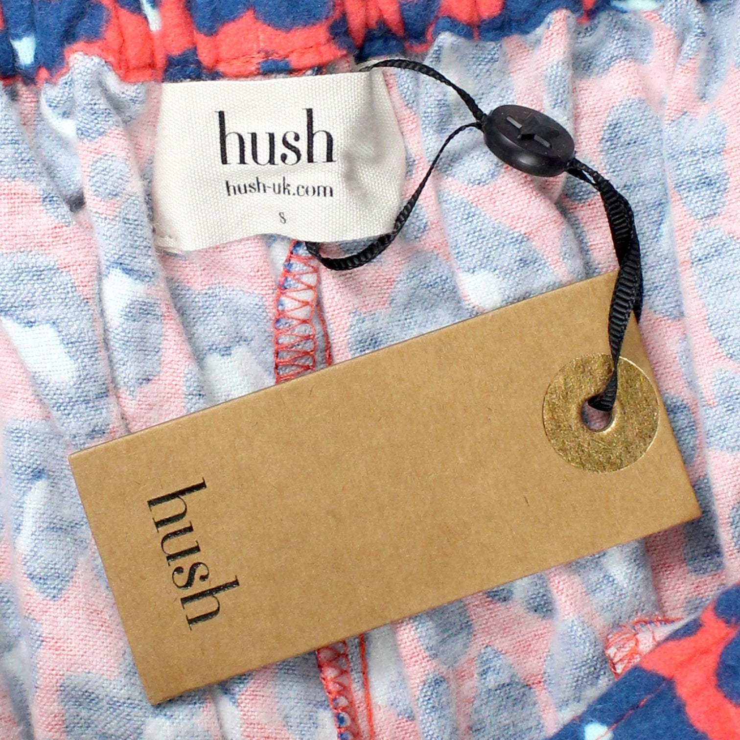 Hush Red Bright Leopard Flannel PJ Trousers