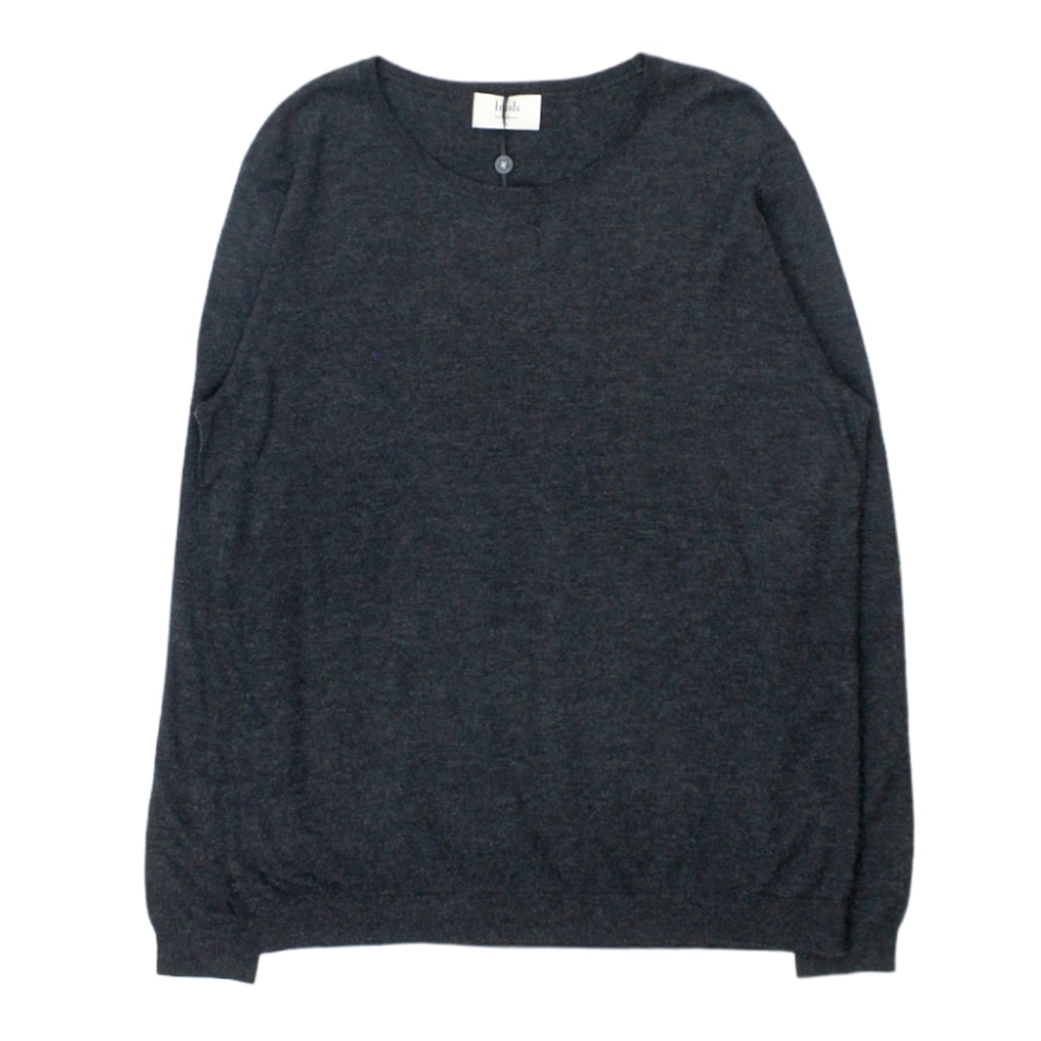Hush Charcoal Fine Knit Clara Jumper