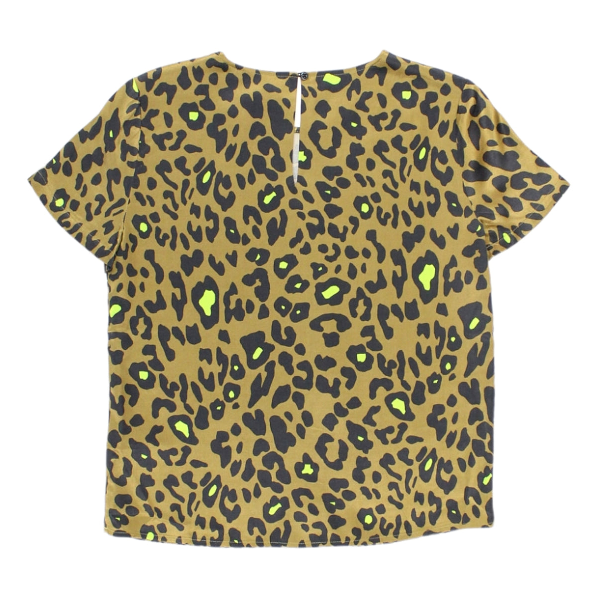 Hush Green Naomi Leopard Print Top