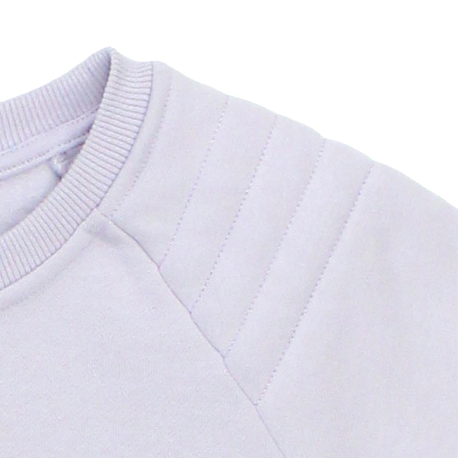 Hush Washed Lilac Biker Sweat Top