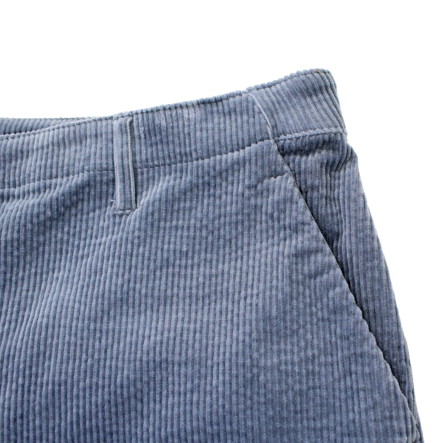 Hush Blue Corduroy Girlfriend Chinos