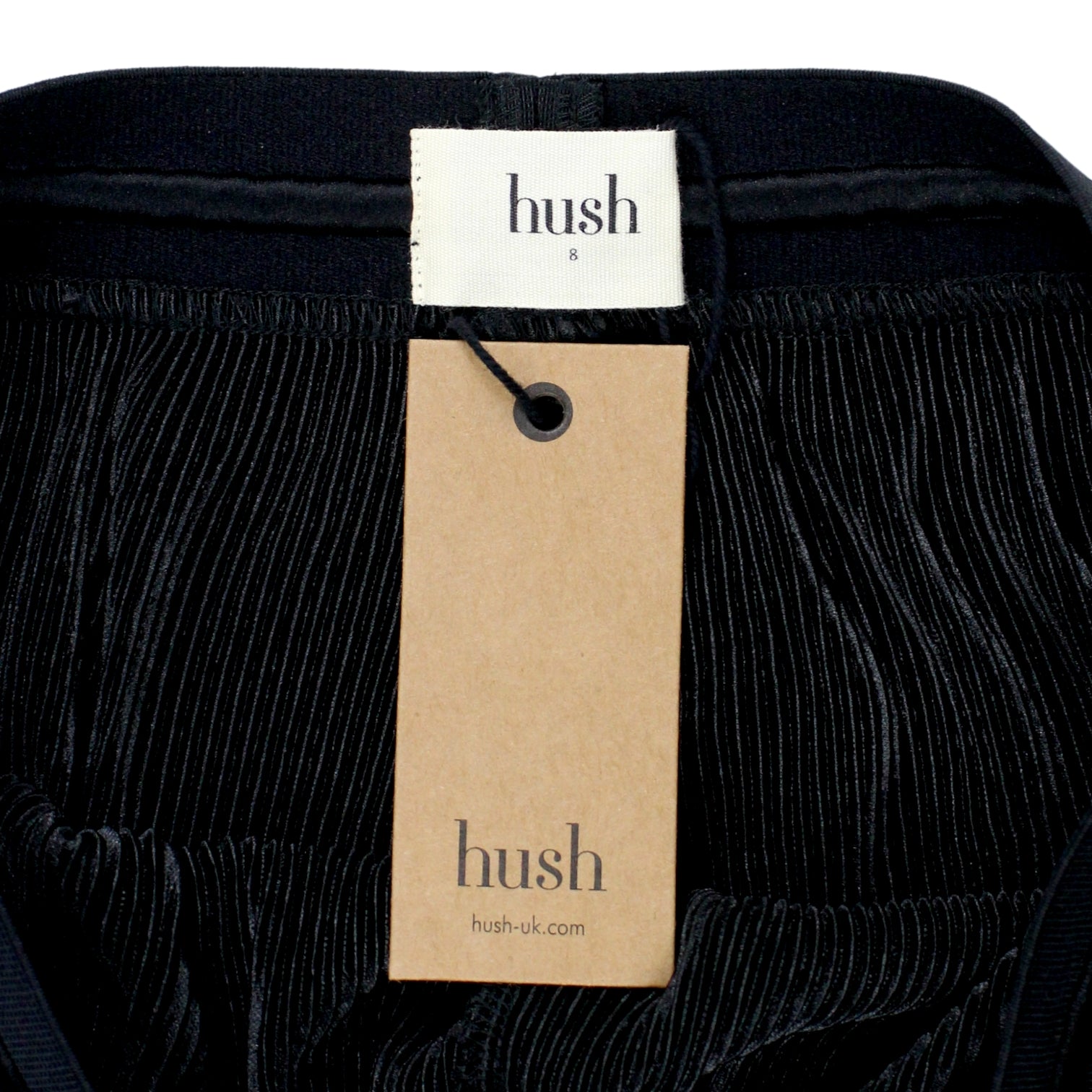 Hush Black Sonal Pleated Culottes