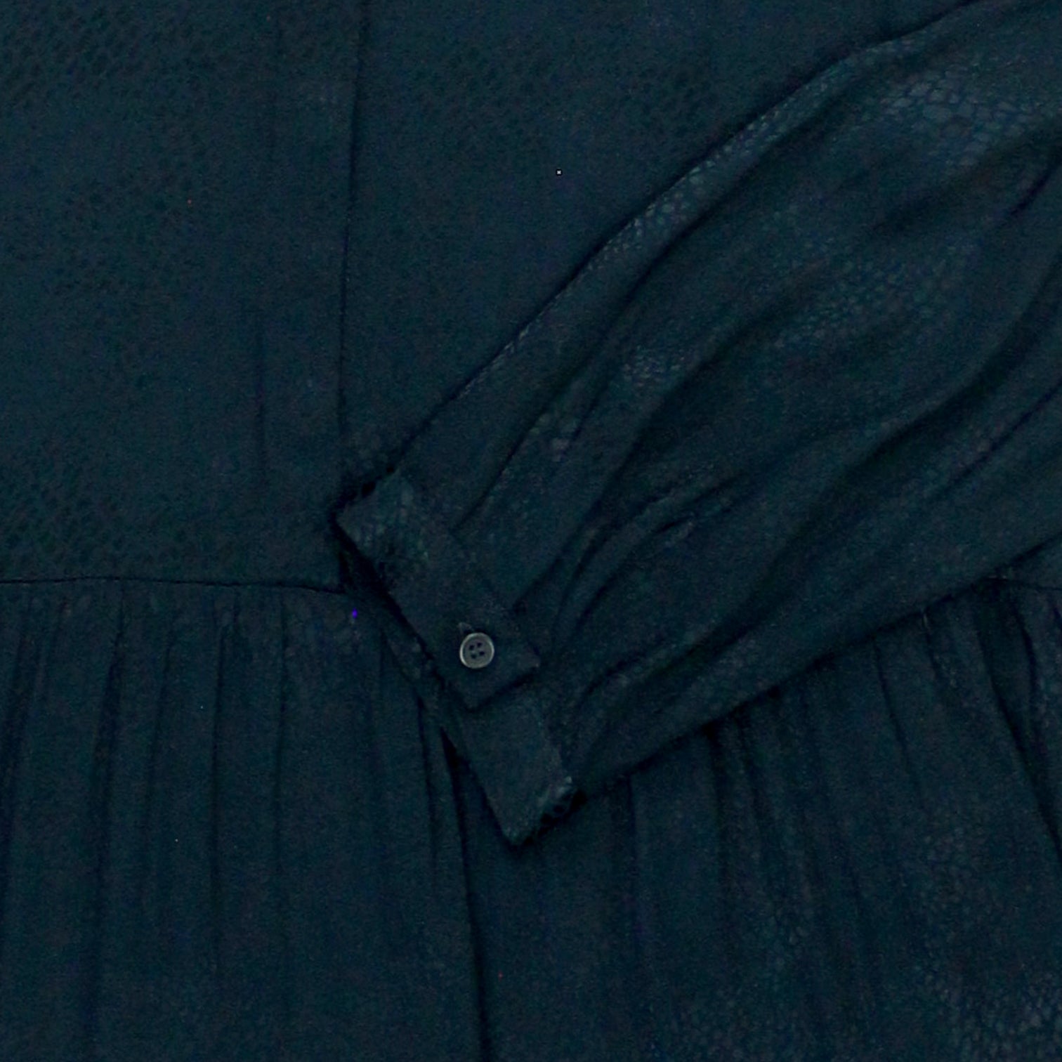 Hush Petrol Jacquard Shirt Dress