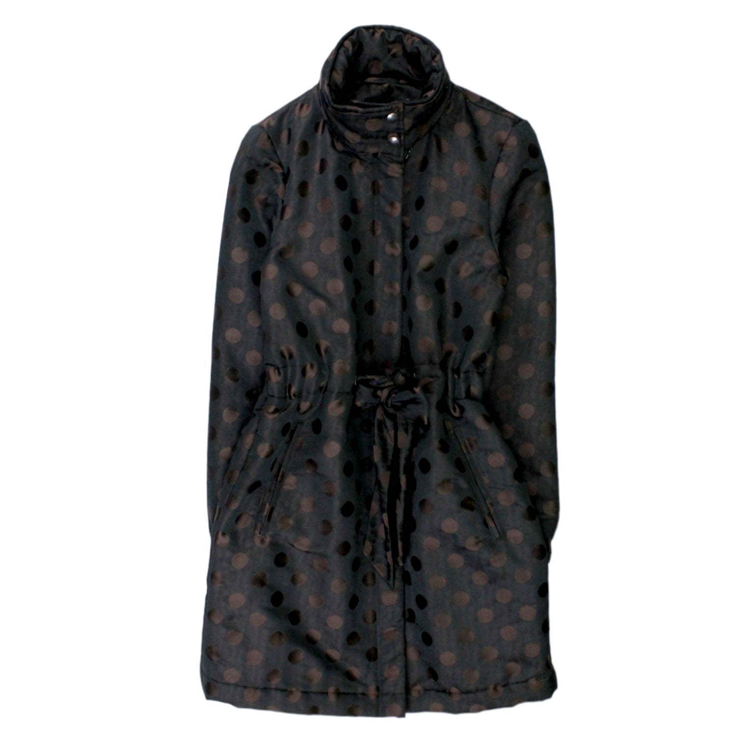 Jaeger Brown Jacquard Spot Coat