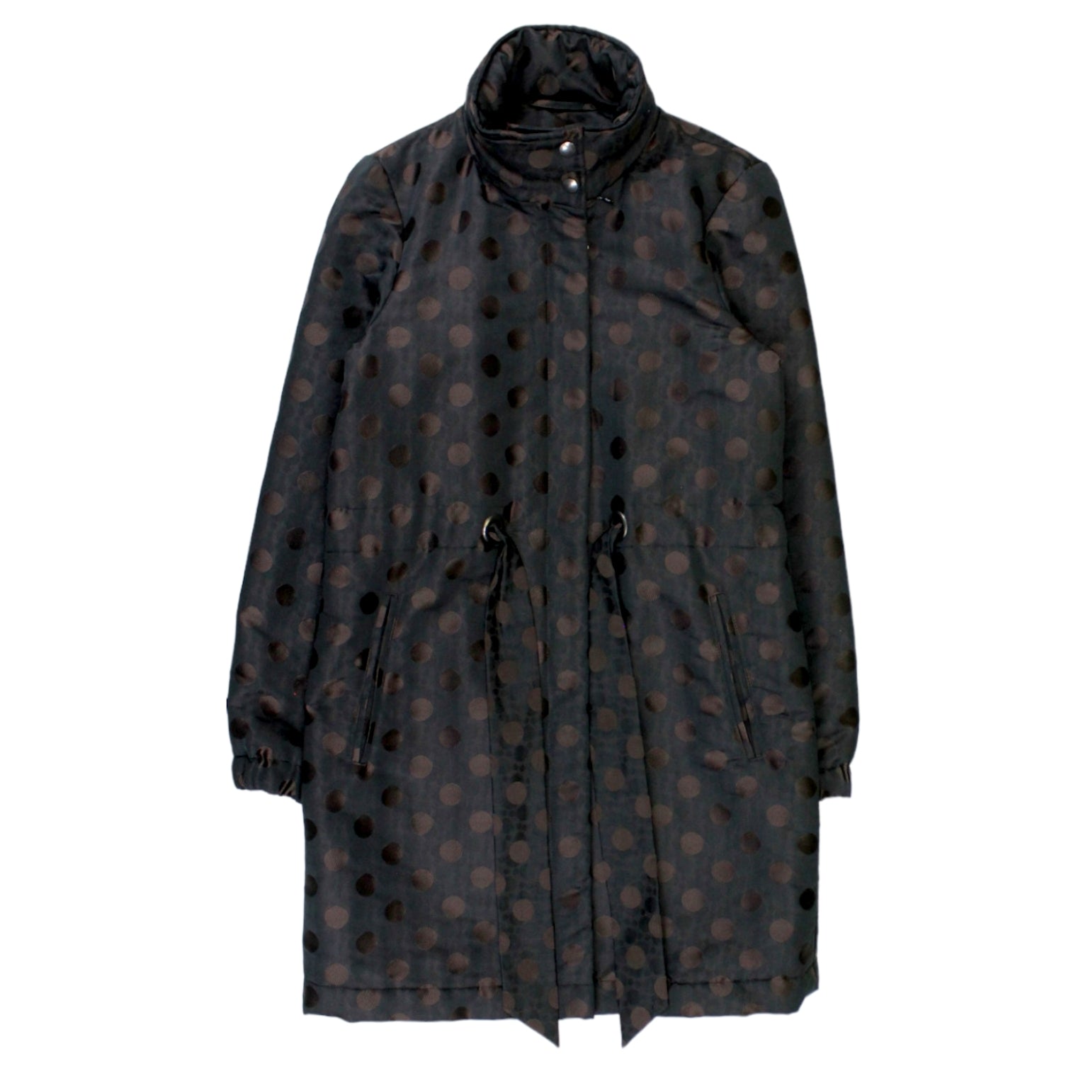 Jaeger Brown Jacquard Spot Coat