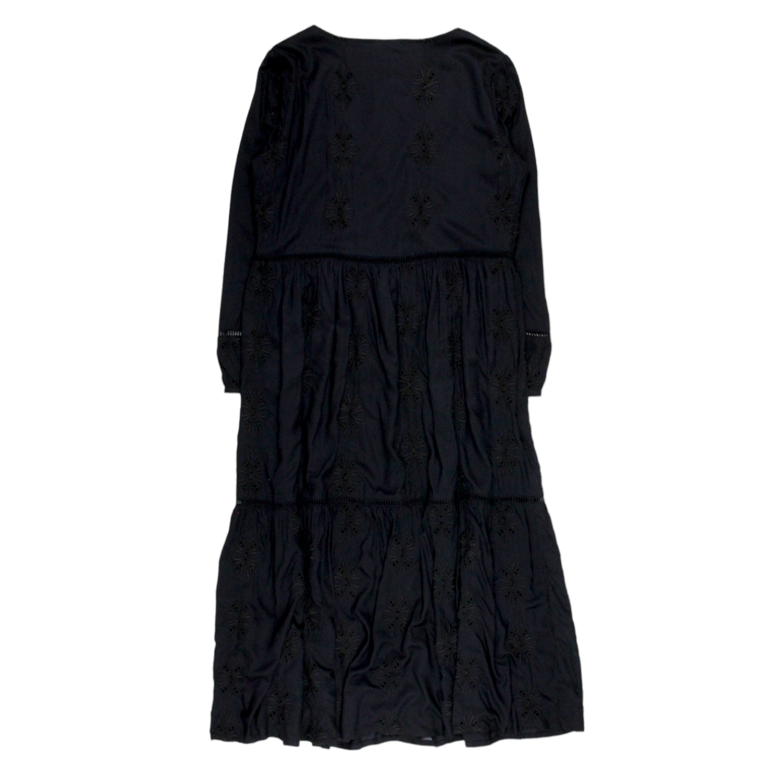 Hush Black Broderie Anglais Ida Dress