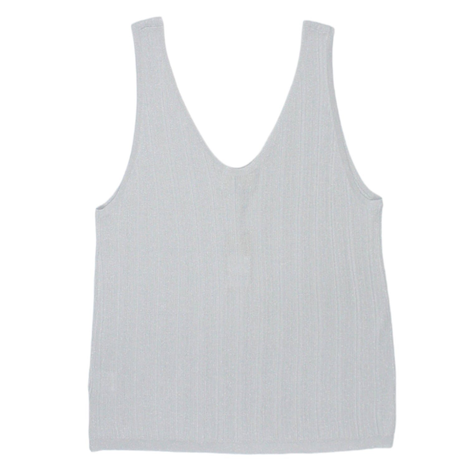 Hush Silver Knitted Aoife Vest