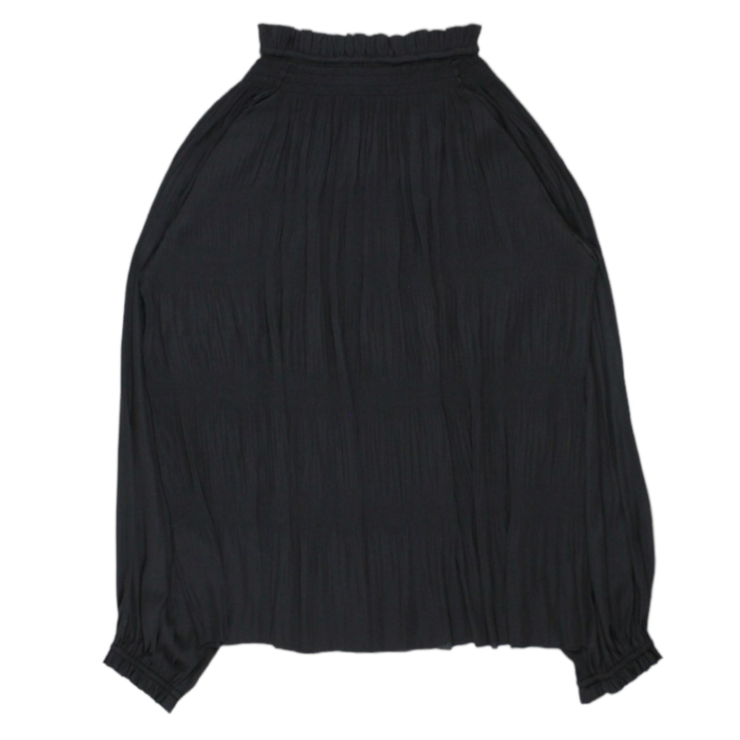 Hush Black Saffron Crinkle Blouse