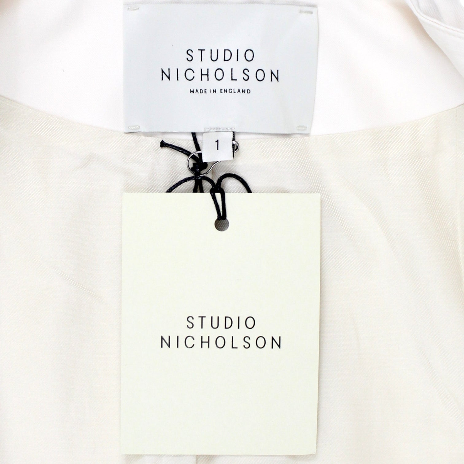 Studio Nicholson Cream Turlington Jacket