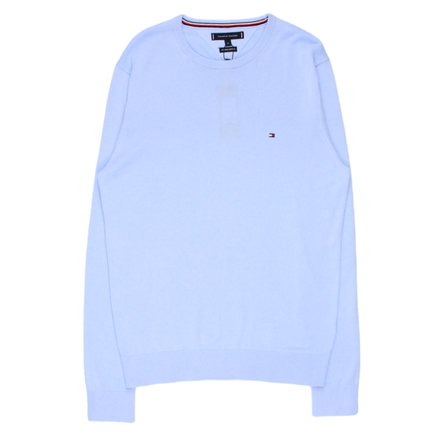 Light blue tommy hilfiger jumper Clearance