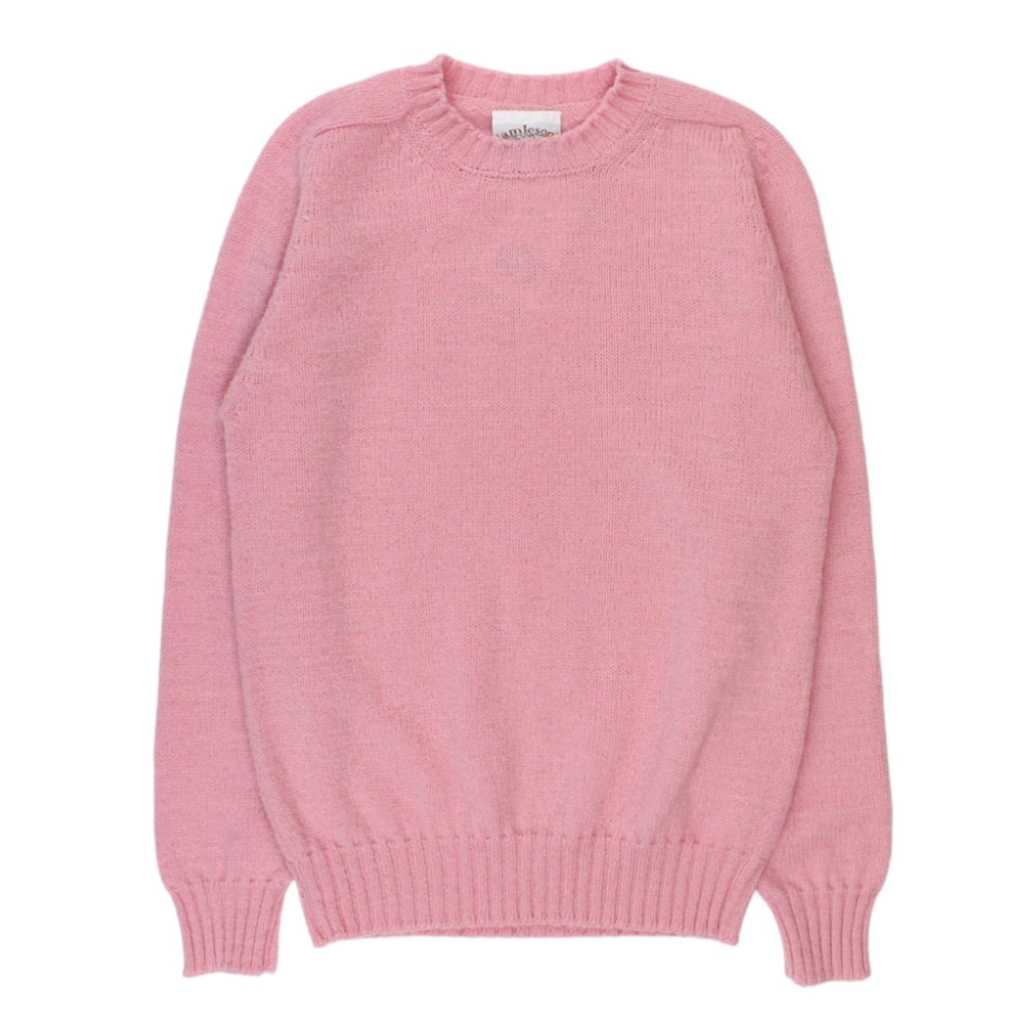 Jamieson's Pink Crew Neck Jumper Shop from Crisis Online