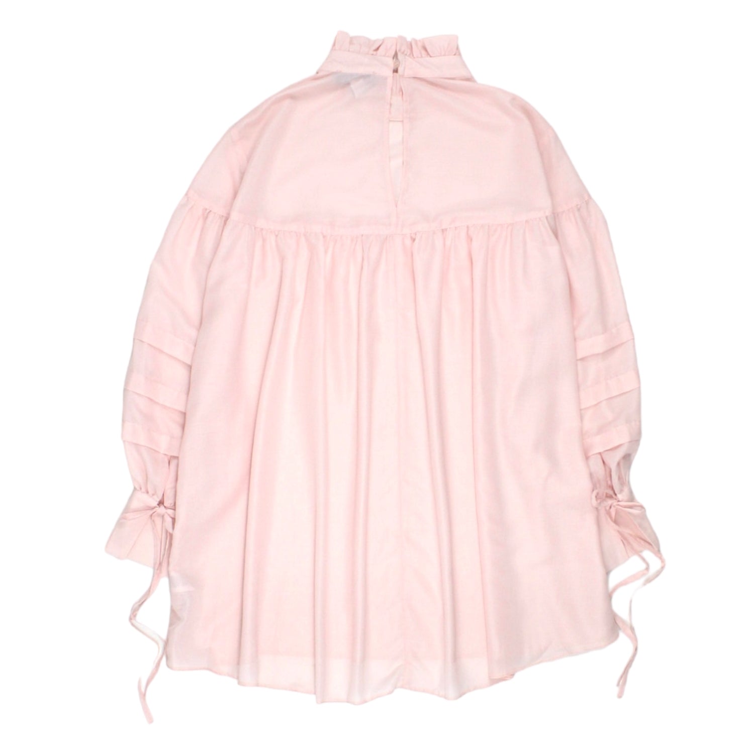 Topshop Pink Smock Style Blouse