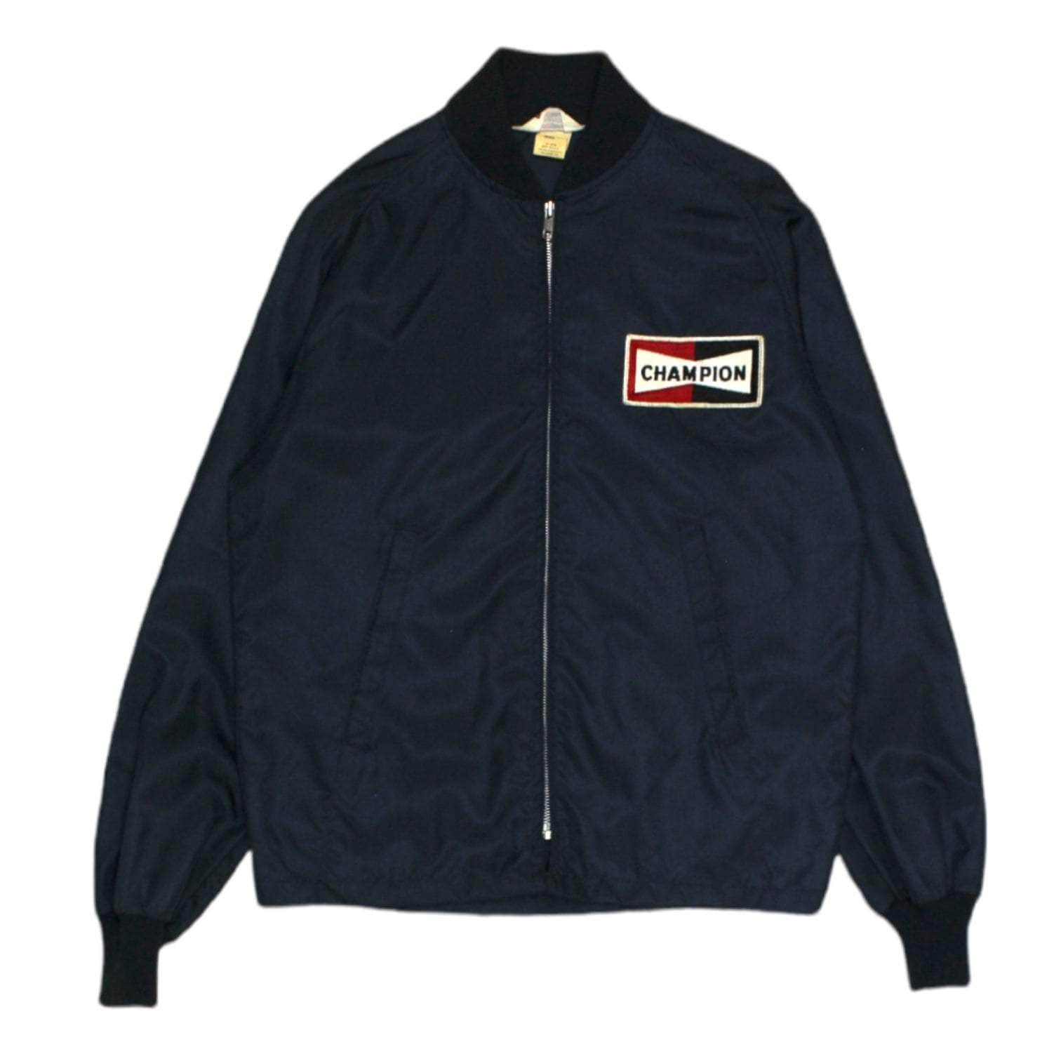 Vintage Champion  Blue Nylon Jacket
