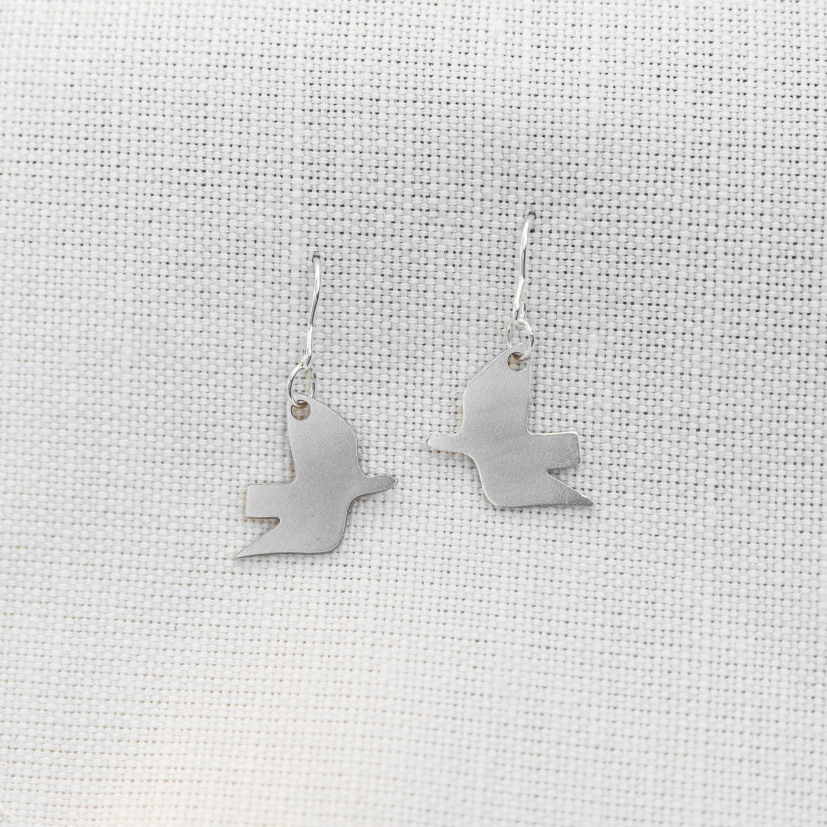 Silver Dove Earrings By Pivot