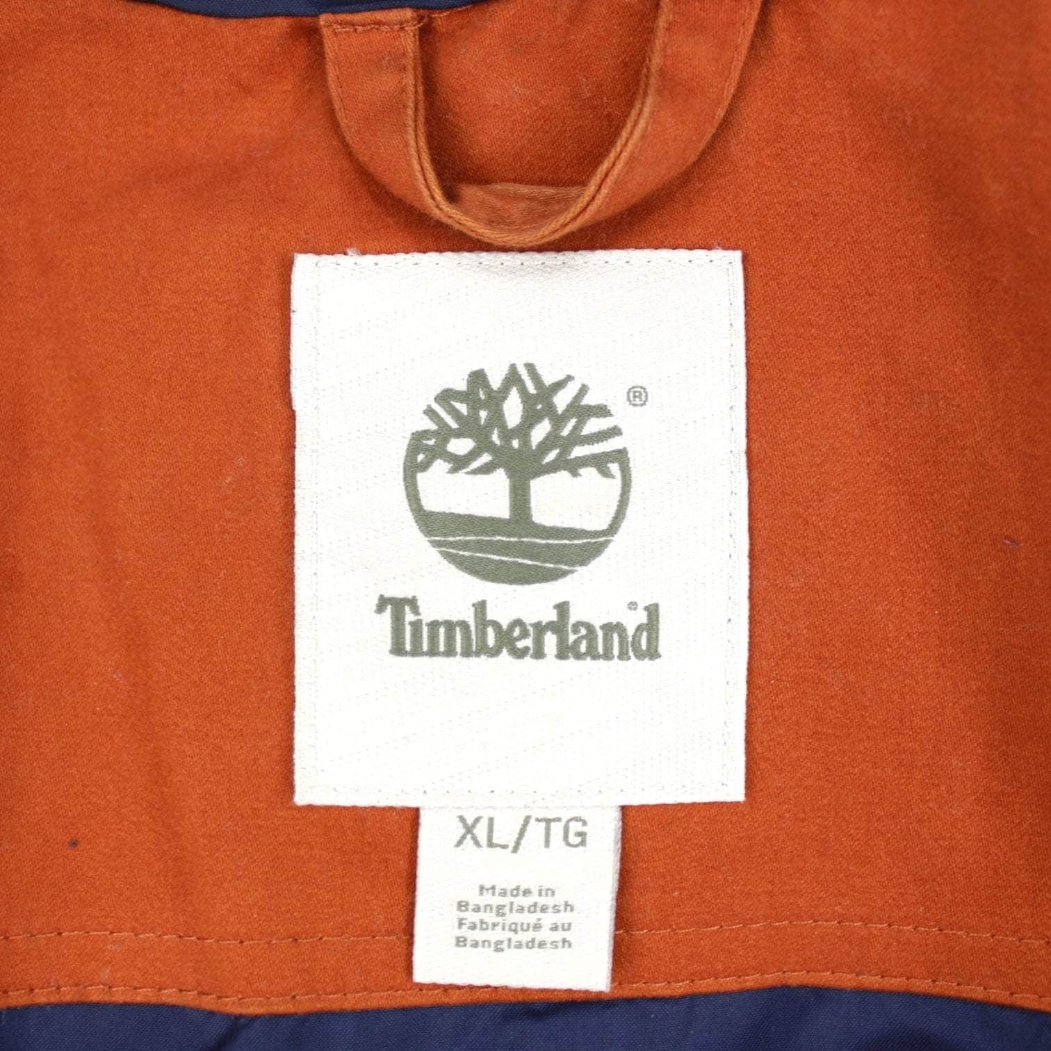 Timberland Terracotta Orange Puffa Jacket
