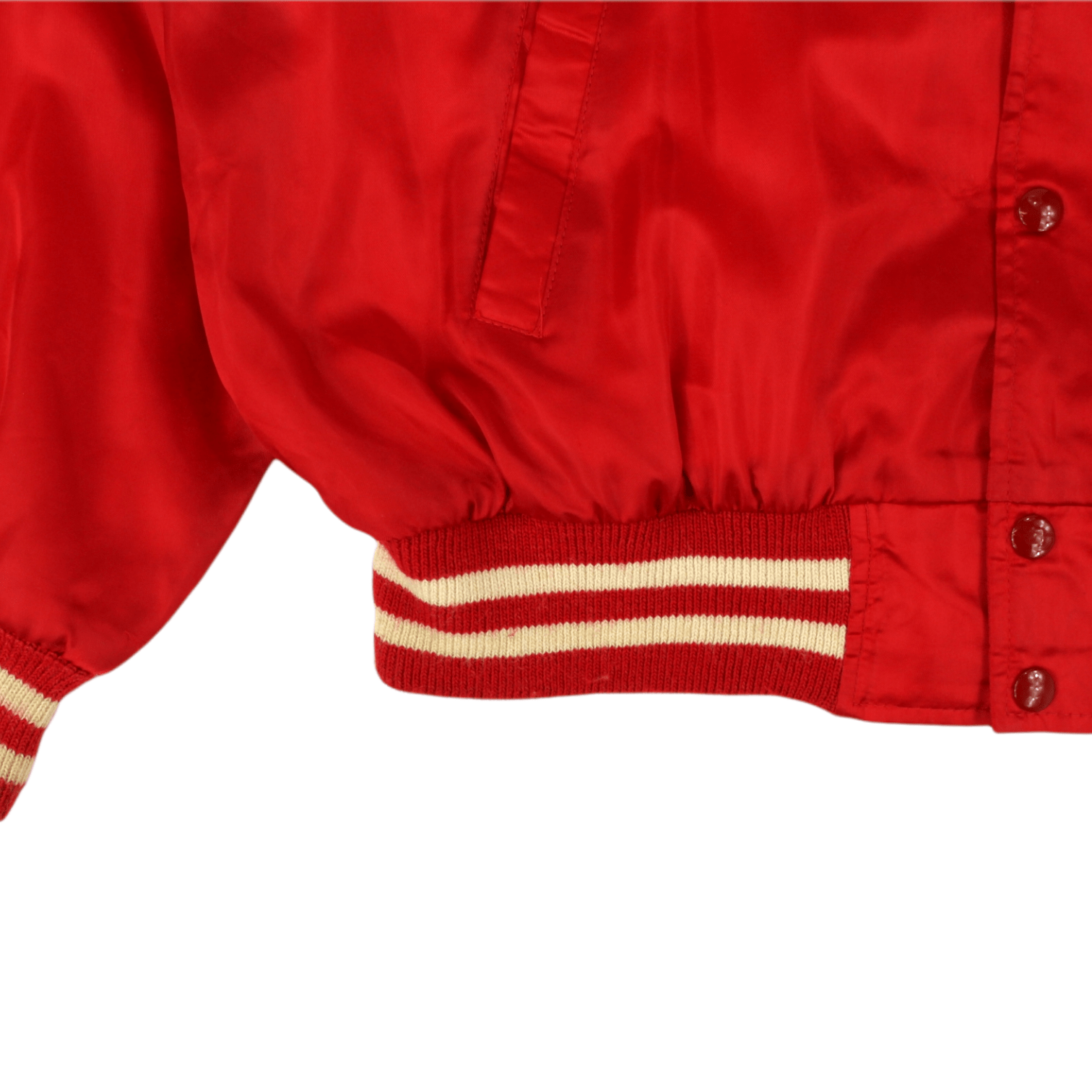 Vintage Active Generation Stag Beer Red Bomber Jacket