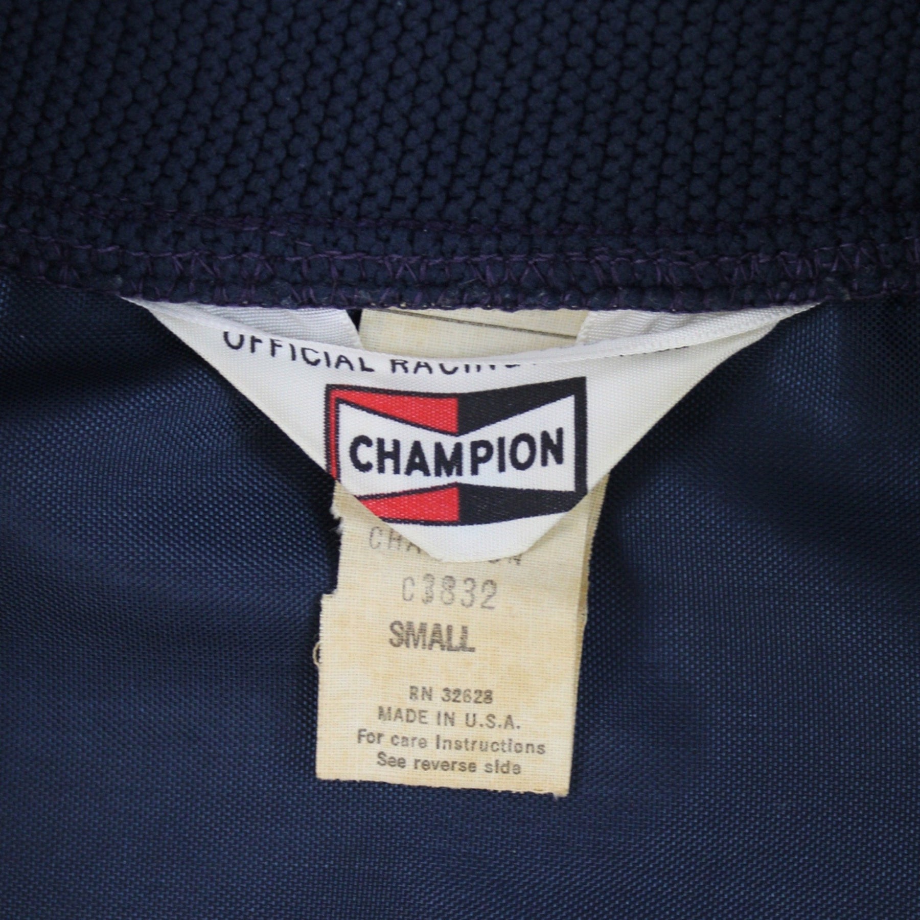 Vintage Champion  Blue Nylon Jacket