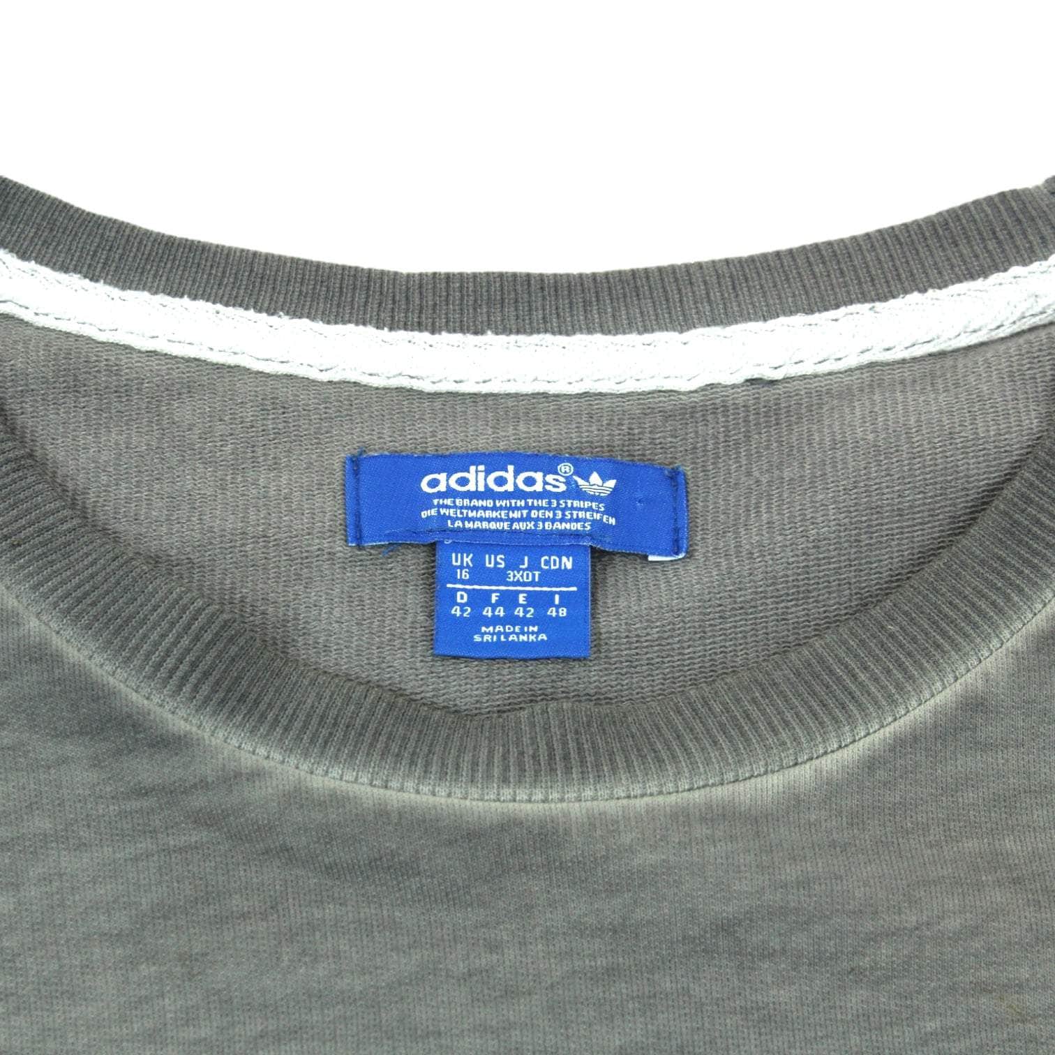 Adidas Grey Logo Sweatshirt