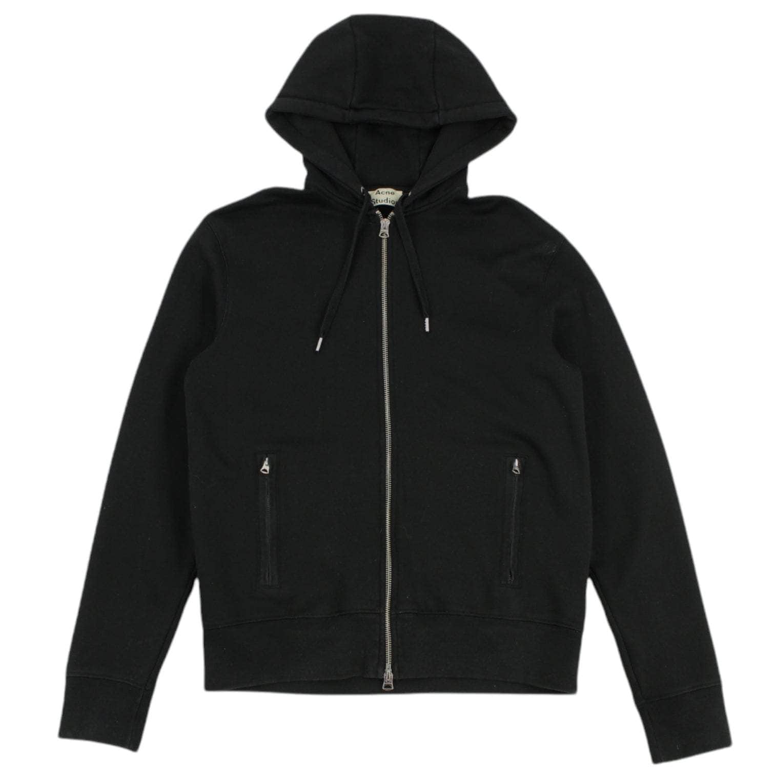 Acne Studios Black Zip Up Hoodie Shop from Crisis Online