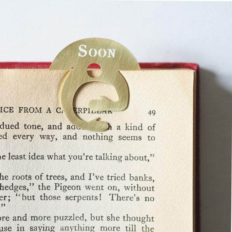 Brass Bookmark By Pivot