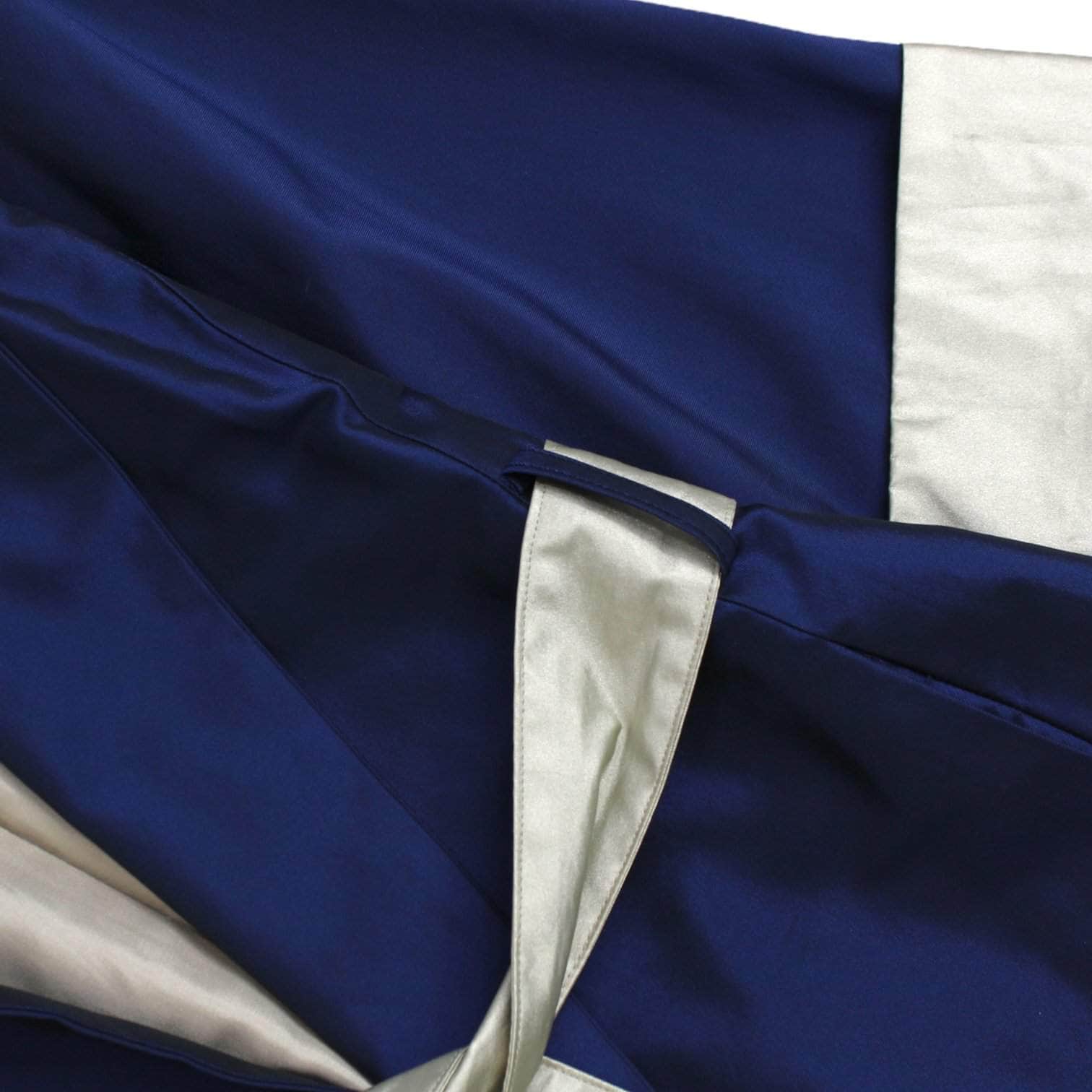 Ships Little Black Metallic Royal Blue Coat