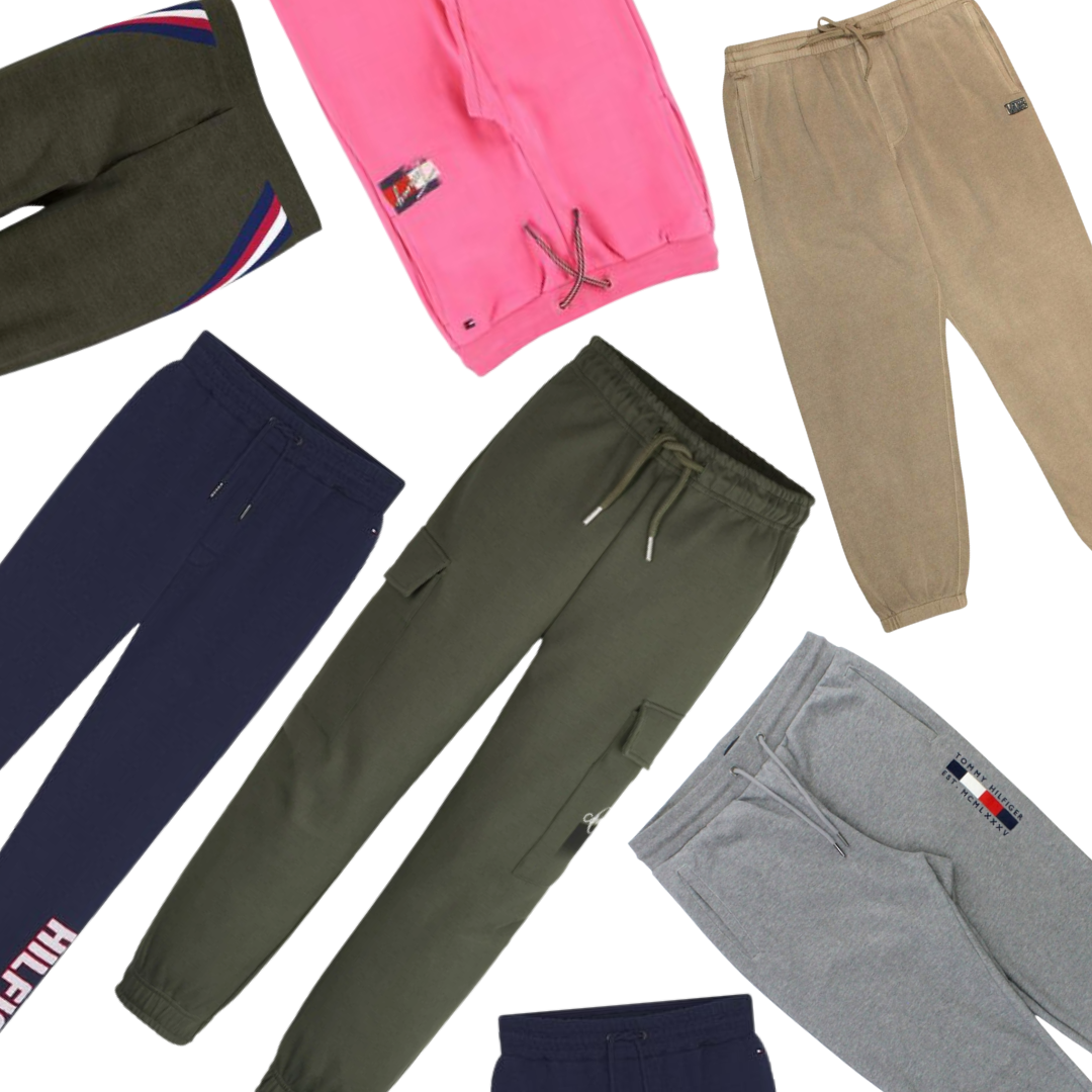 x8 Men's Mixed Tommy Hilfiger & Calvin Klein Colourful Jogging Bottoms Bundle