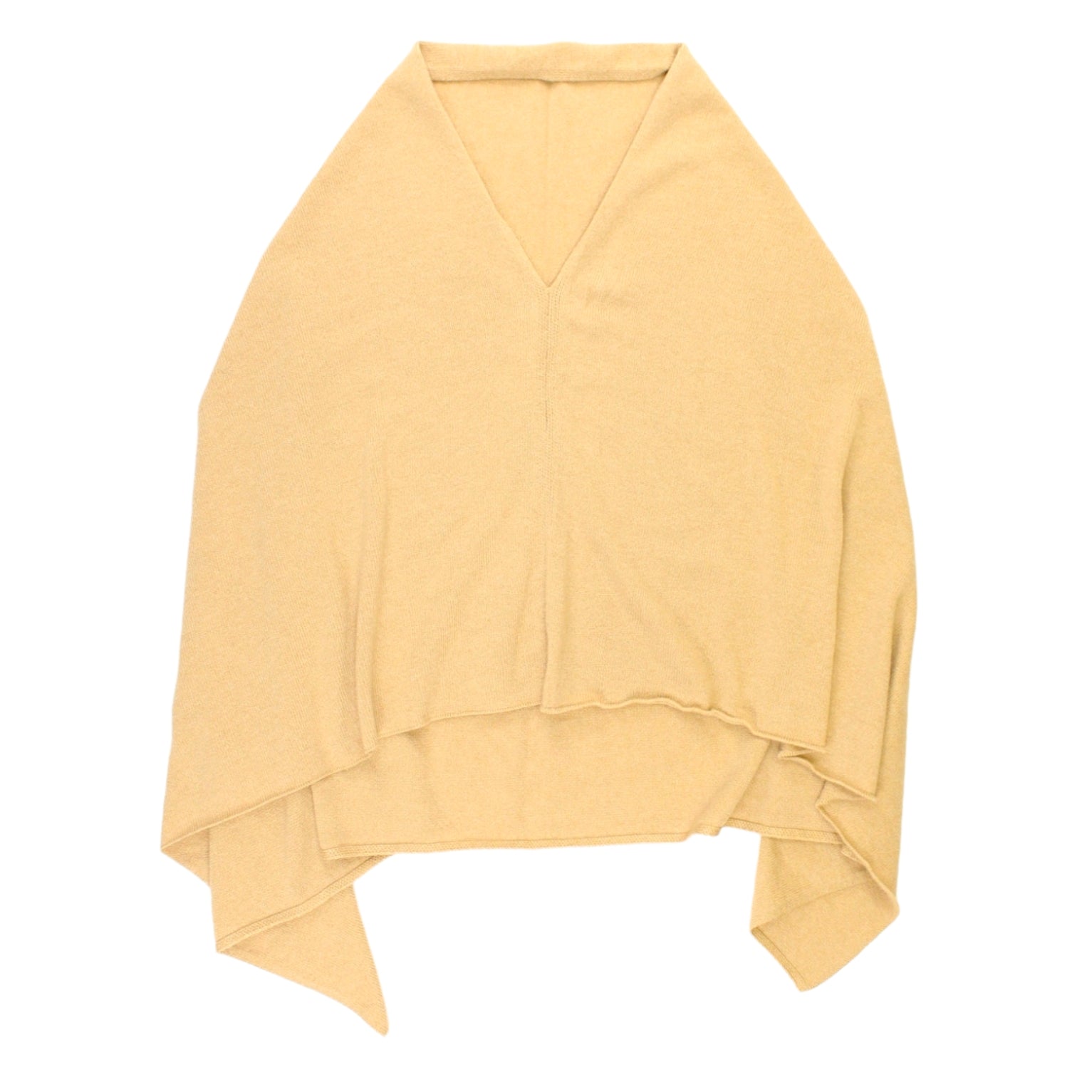 Johnstons Of Elgin Beige Cashmere Shawl