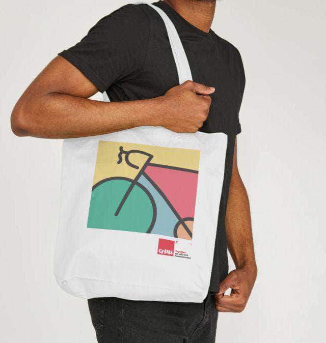 Cycle for Crisis Tote Bag