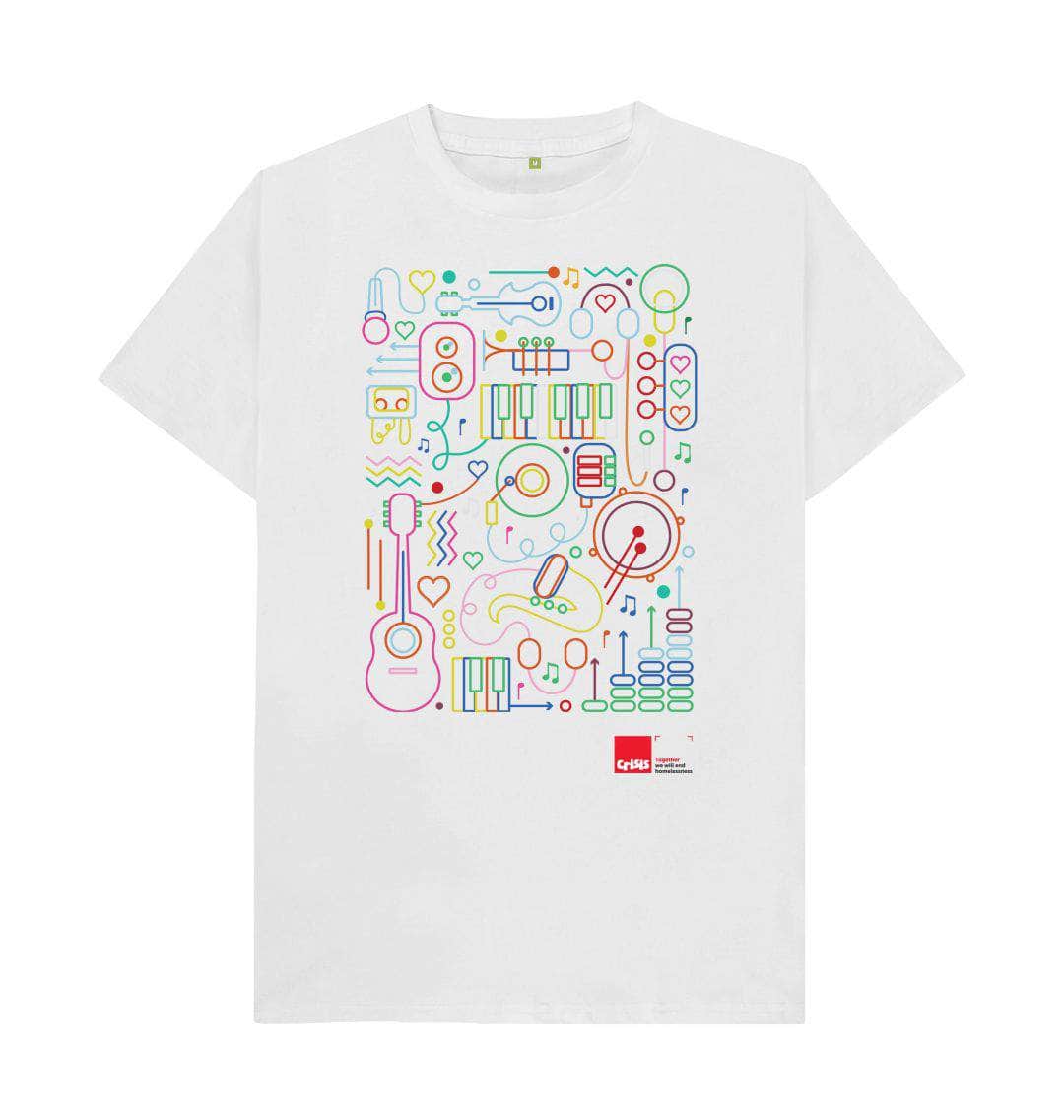 White Play That Funky Music T-shirt