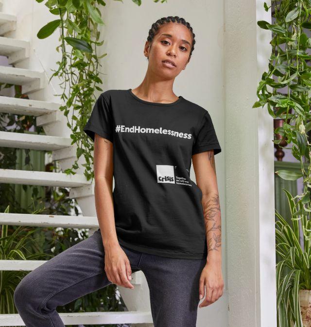 #EndHomelessness Black Top