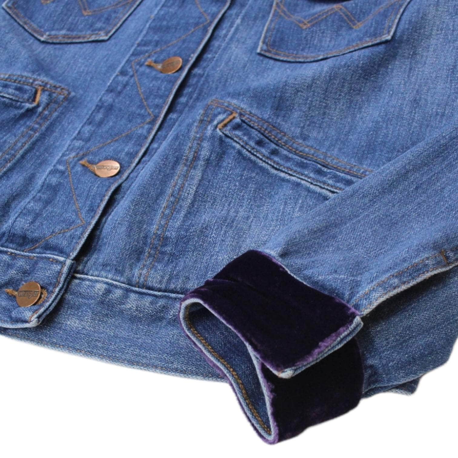 Crisis X NRBY Upcycled Wrangler Jacket #No 8