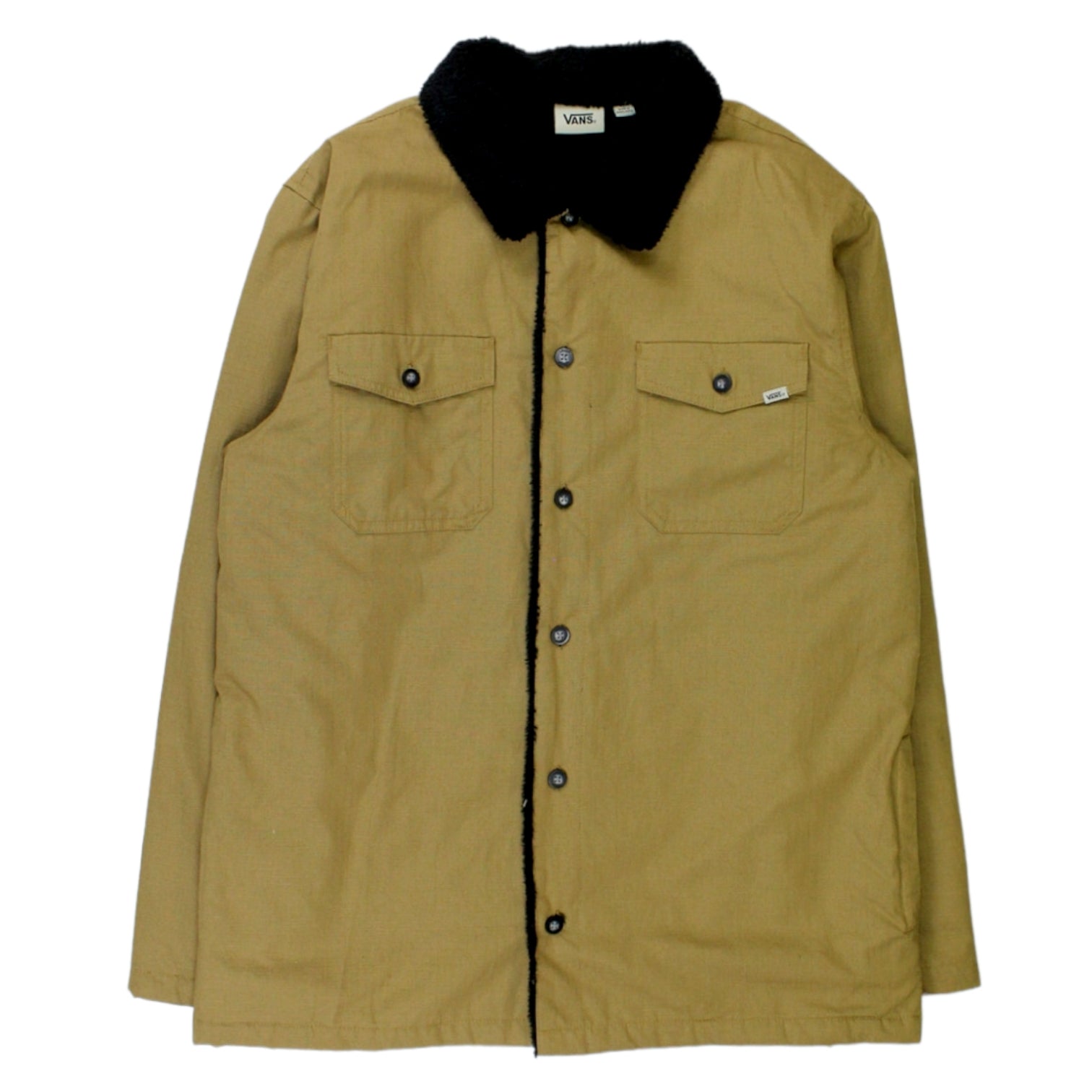 Vans Brown Fleece Lined Jacket Shop from Crisis Online