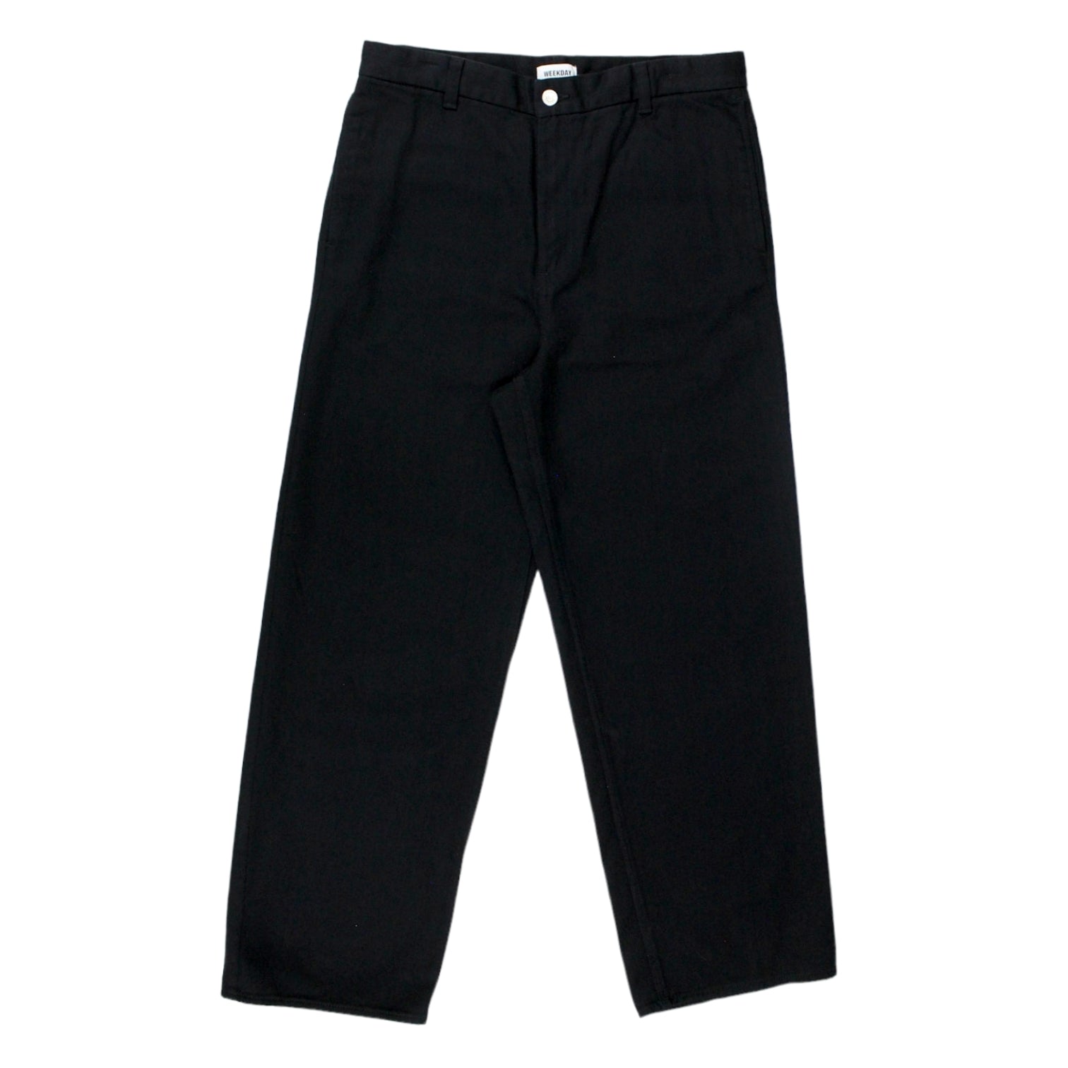Weekday Black Denim Trousers