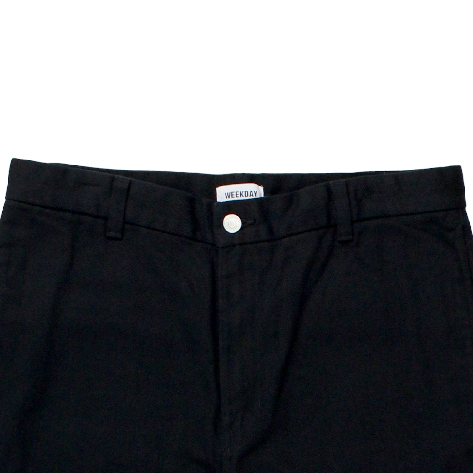 Weekday Black Denim Trousers