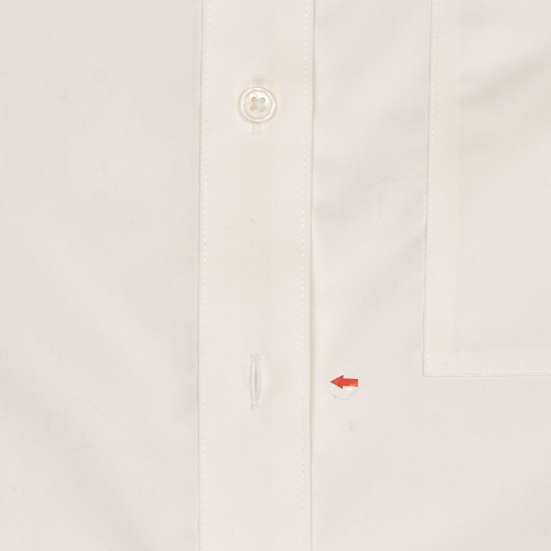 Lands' End White No Iron Shirt