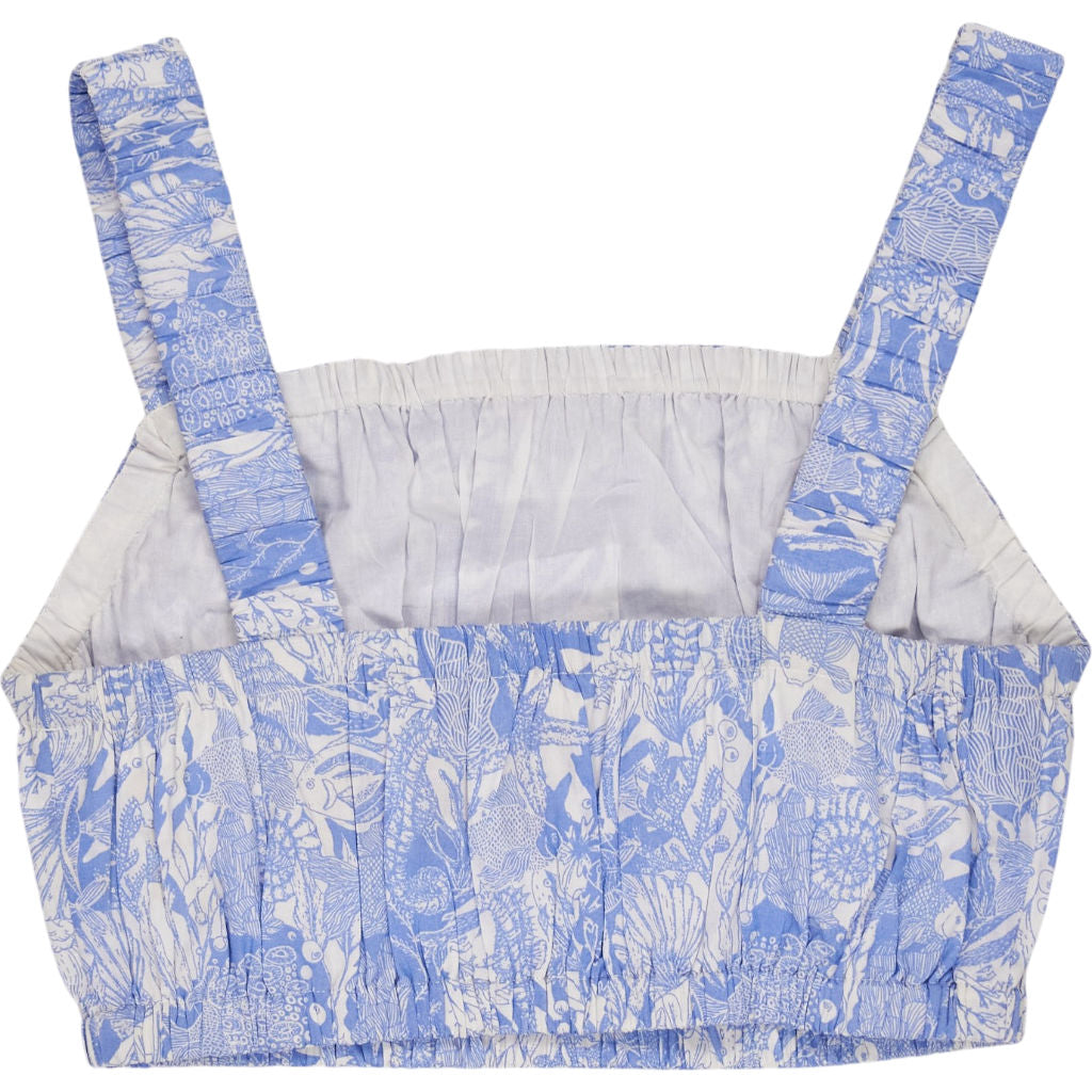 Hush Blue Astara Crop Top