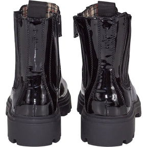 River Island Black Patent Boots