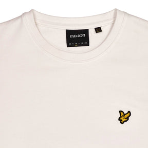 Lyle & Scott White Crew Neck Sweatshirt