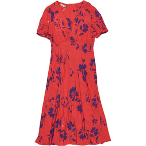 Baukjen Red Floral Kaydence Dress