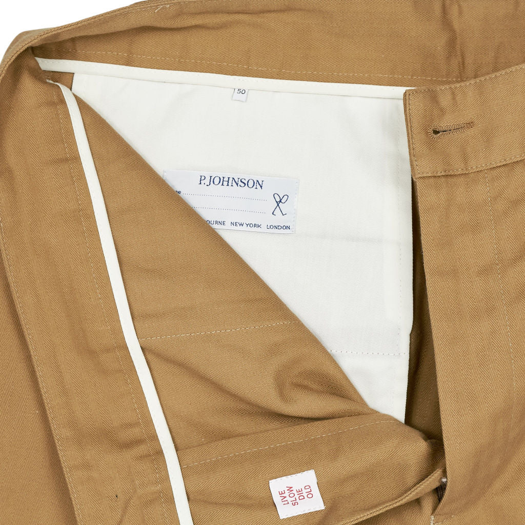 P. Johnson Brown Cargo Pants
